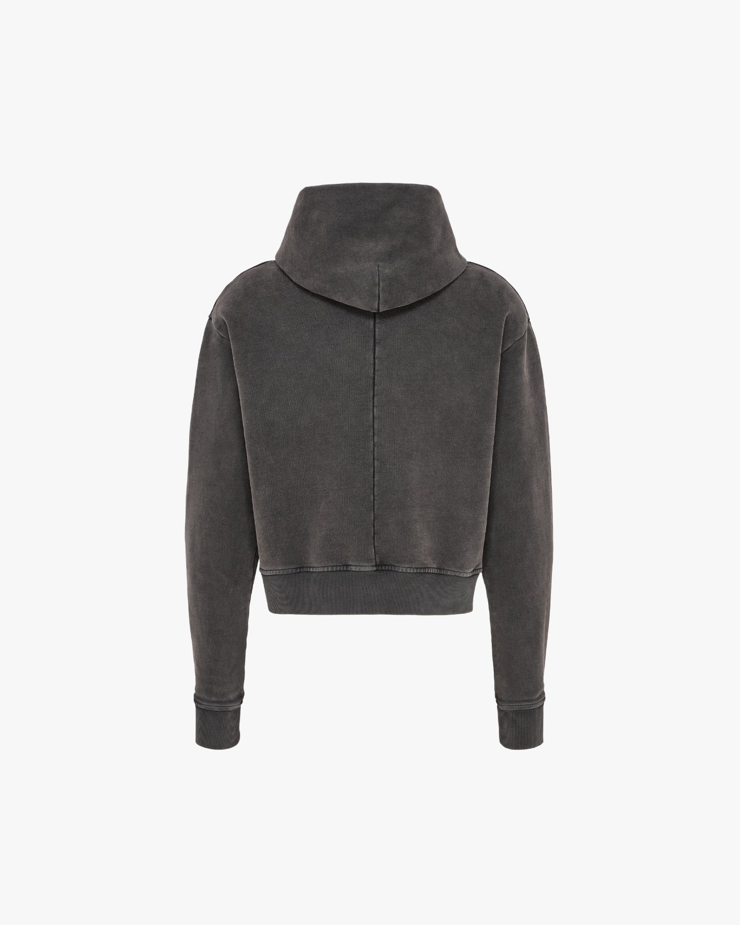 'FALIH' SHOULDER PAD HOODIE – ASH GREY