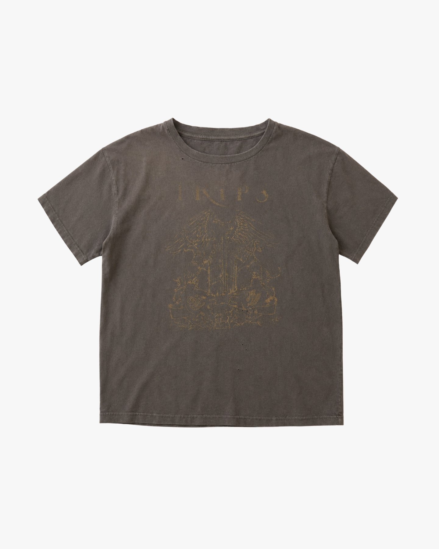 'TRIPS' SHIRT – WASHED BROWN