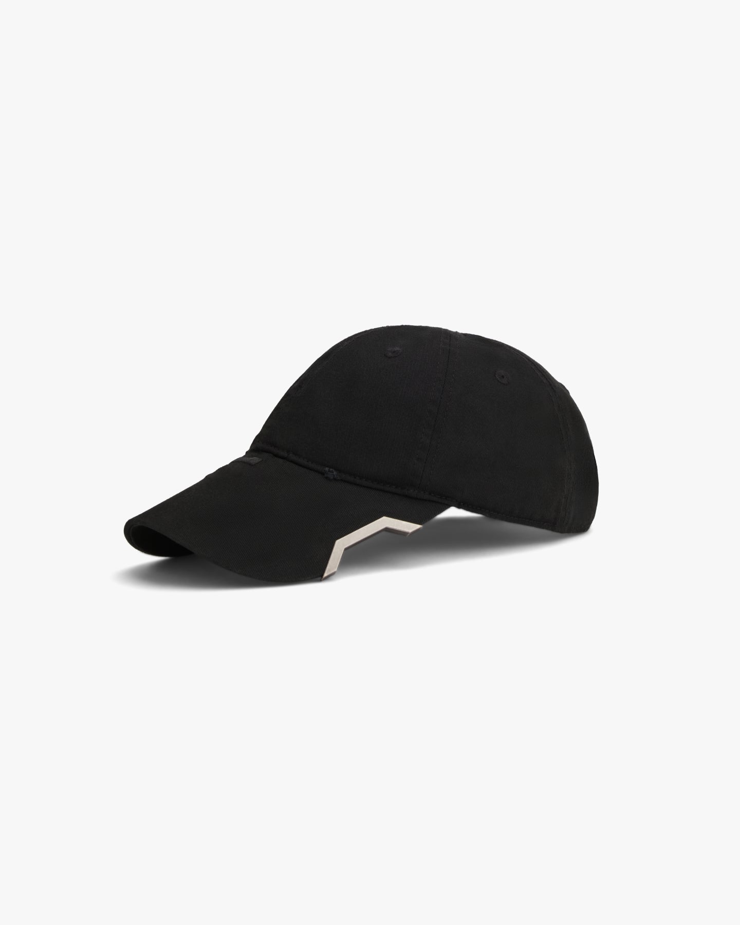 'YOUNES' METAL-TRIM CAP – WASHED BLACK
