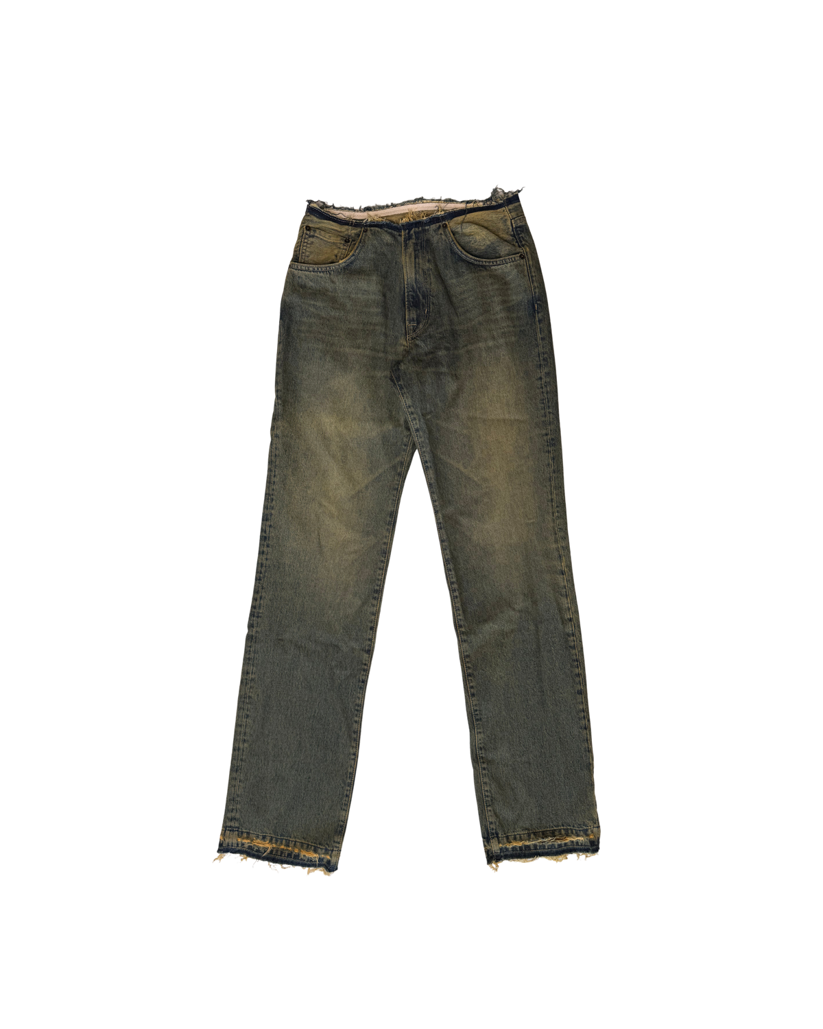 281 YELLOW BLUE DENIM