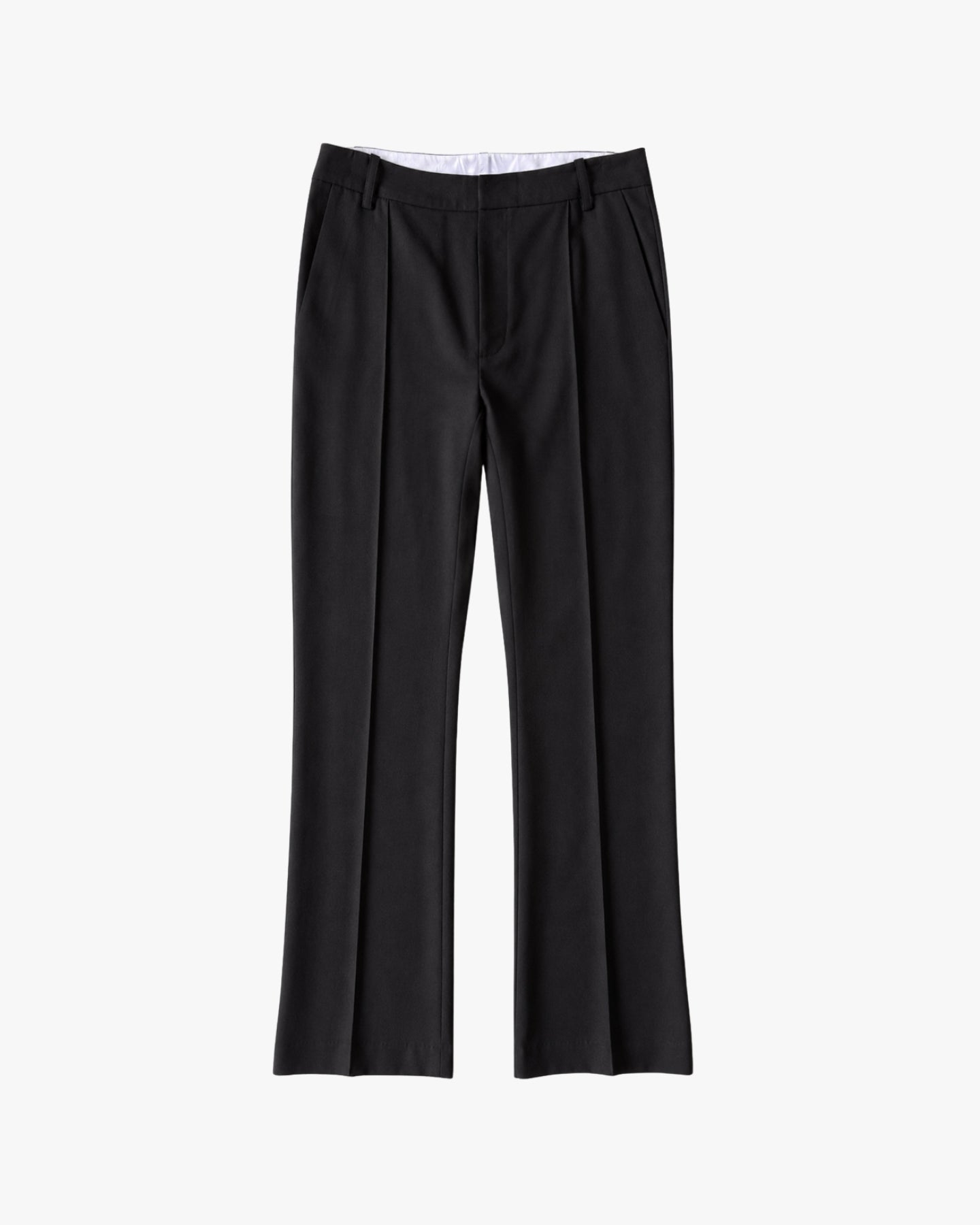 'ORIN' FLARED SUIT PANTS – BLACK