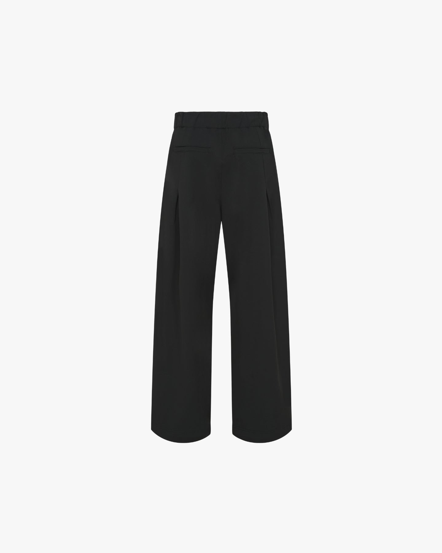 'HUNG' Entity Wide-Leg Suitpants - Black
