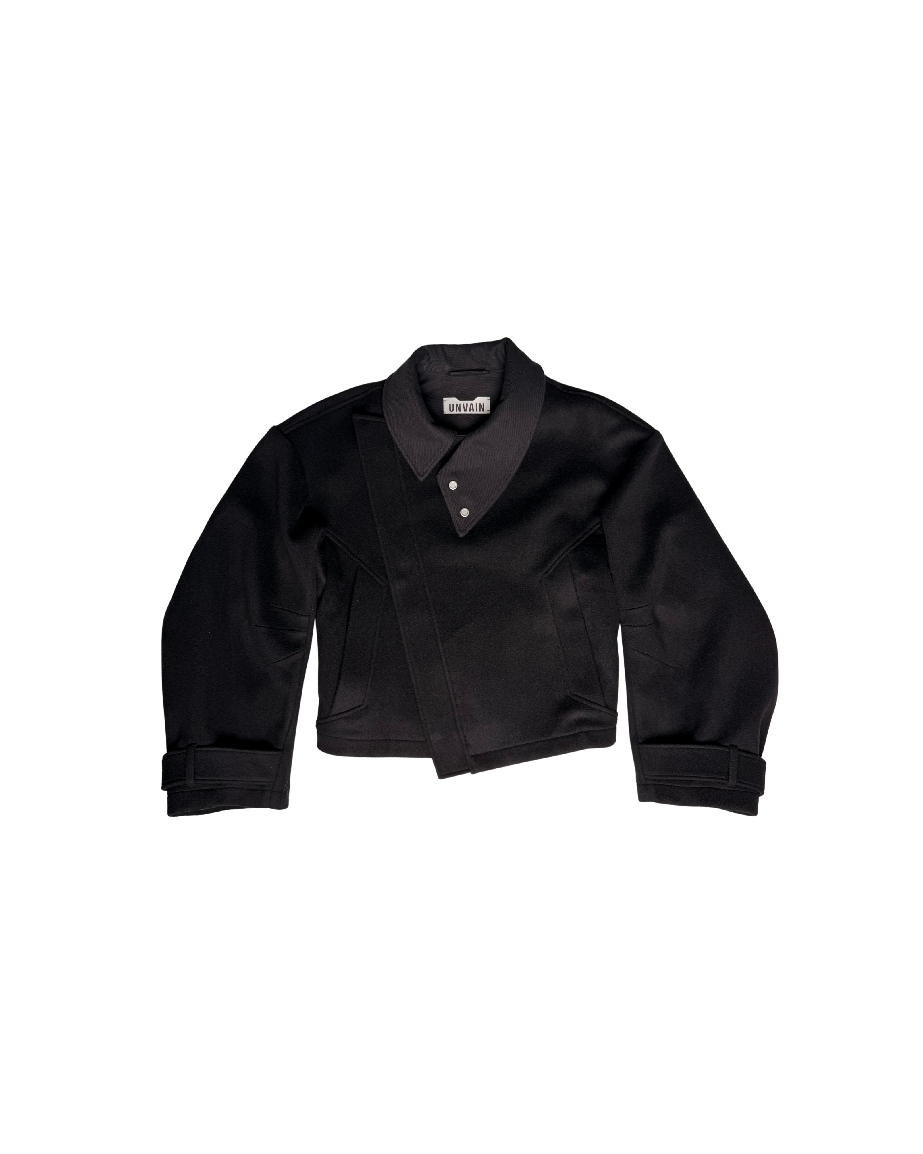 091 WOOL JACKET – BLACK