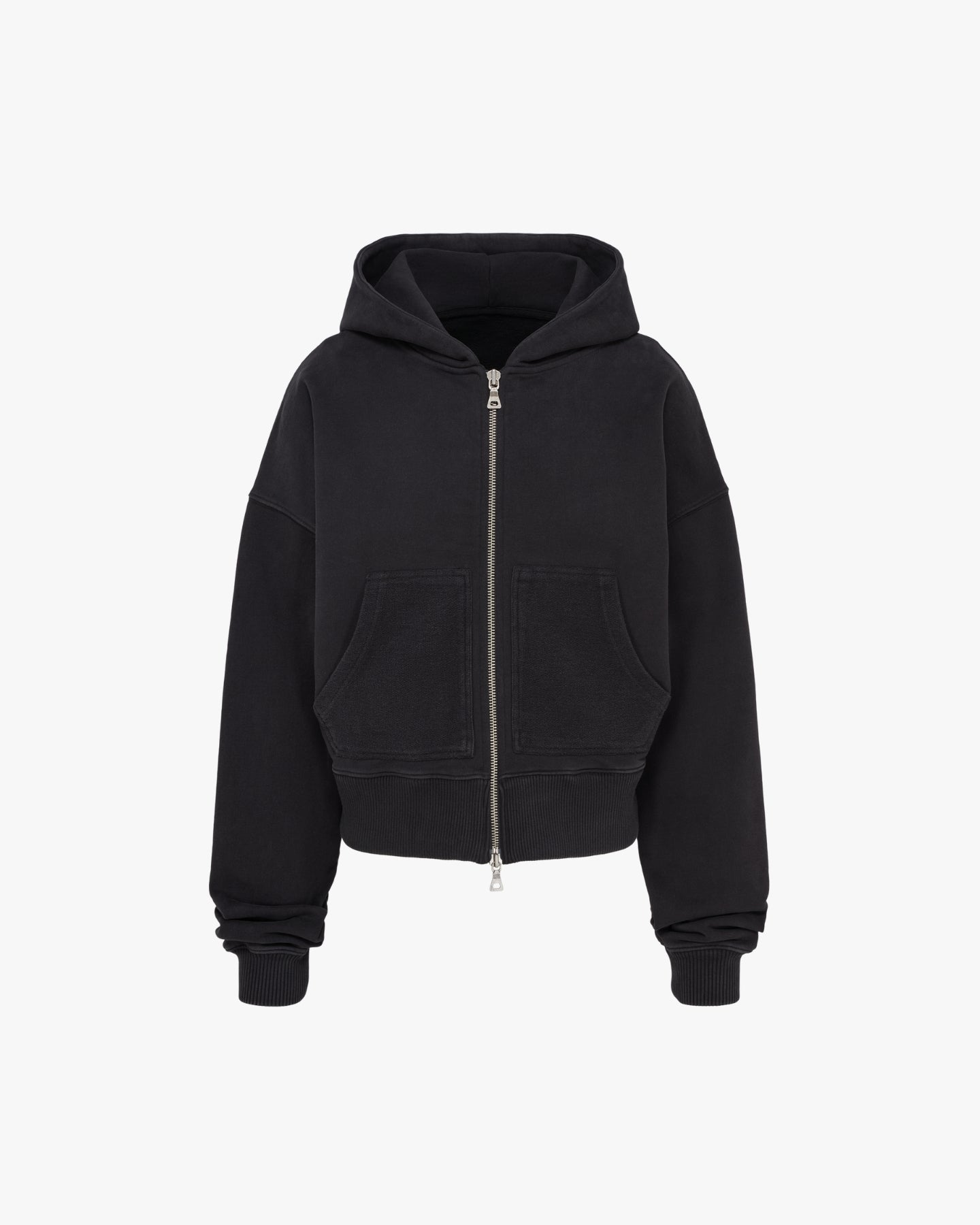 'DAN' ENTITY V2 ZIP HOODIE – WASHED BLACK