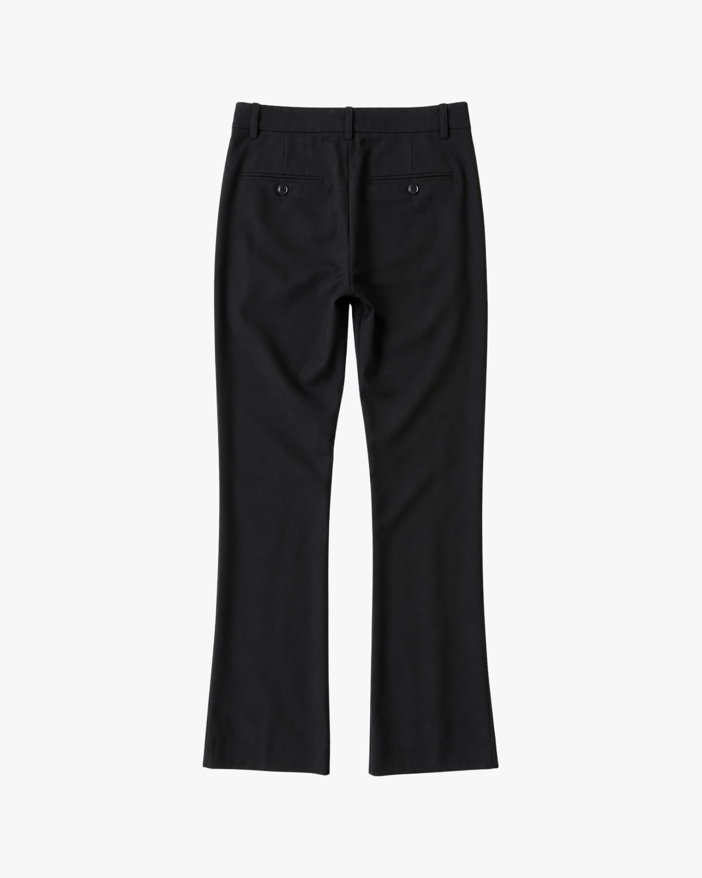 'ORIN' FLARED SUIT PANTS – BLACK
