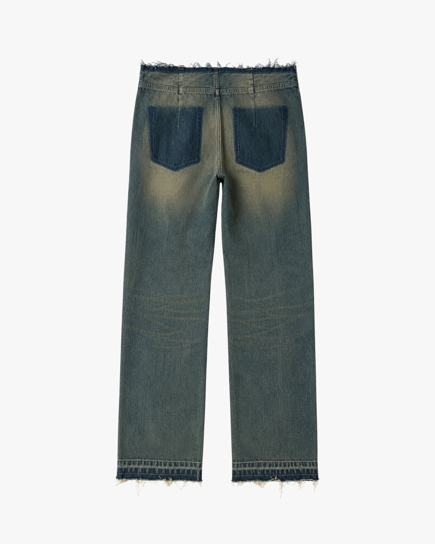 'YUNE' STRAIGHT LEG DENIM – DIRTY BLUE