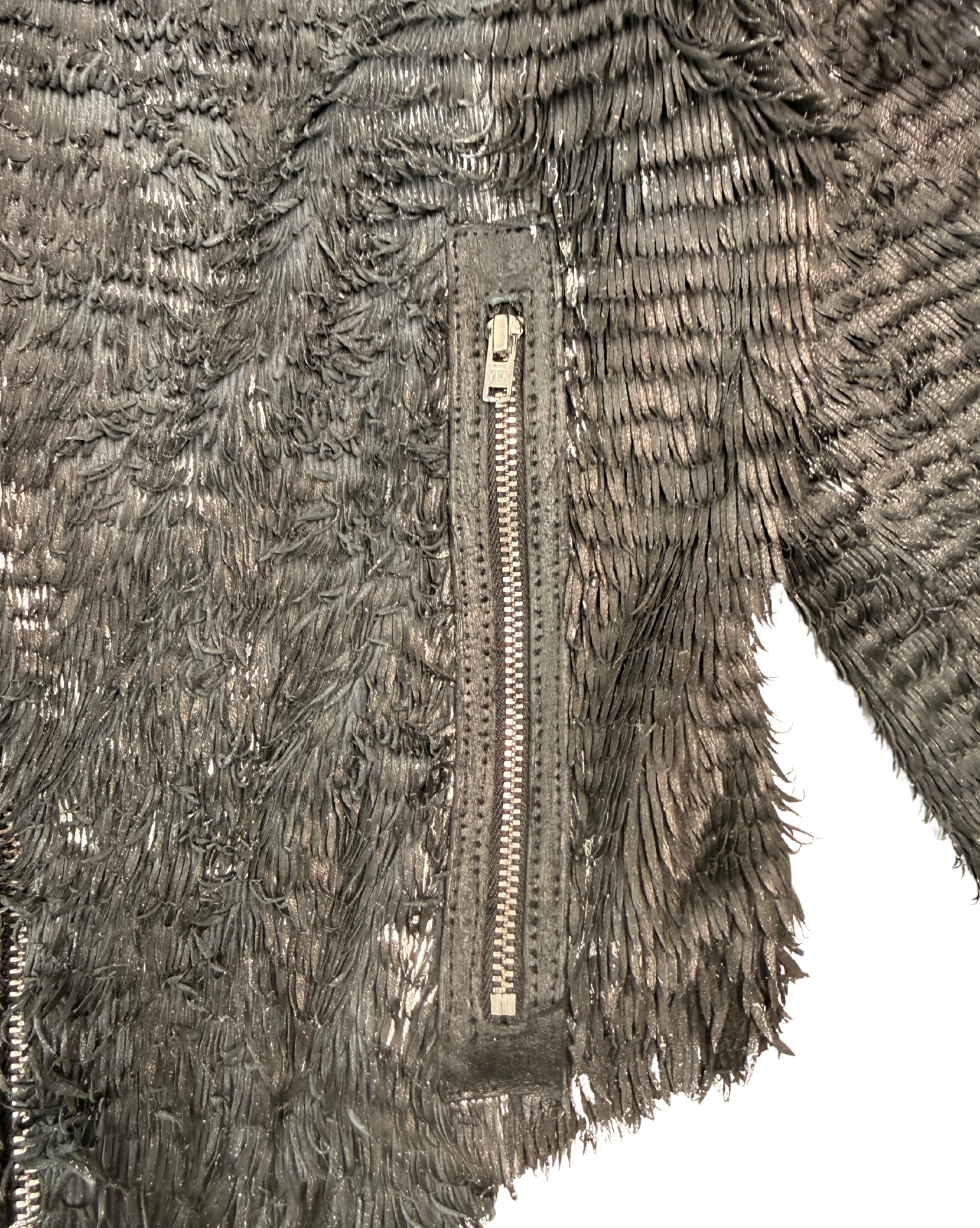 210 FRINGE LEATHER JACKET