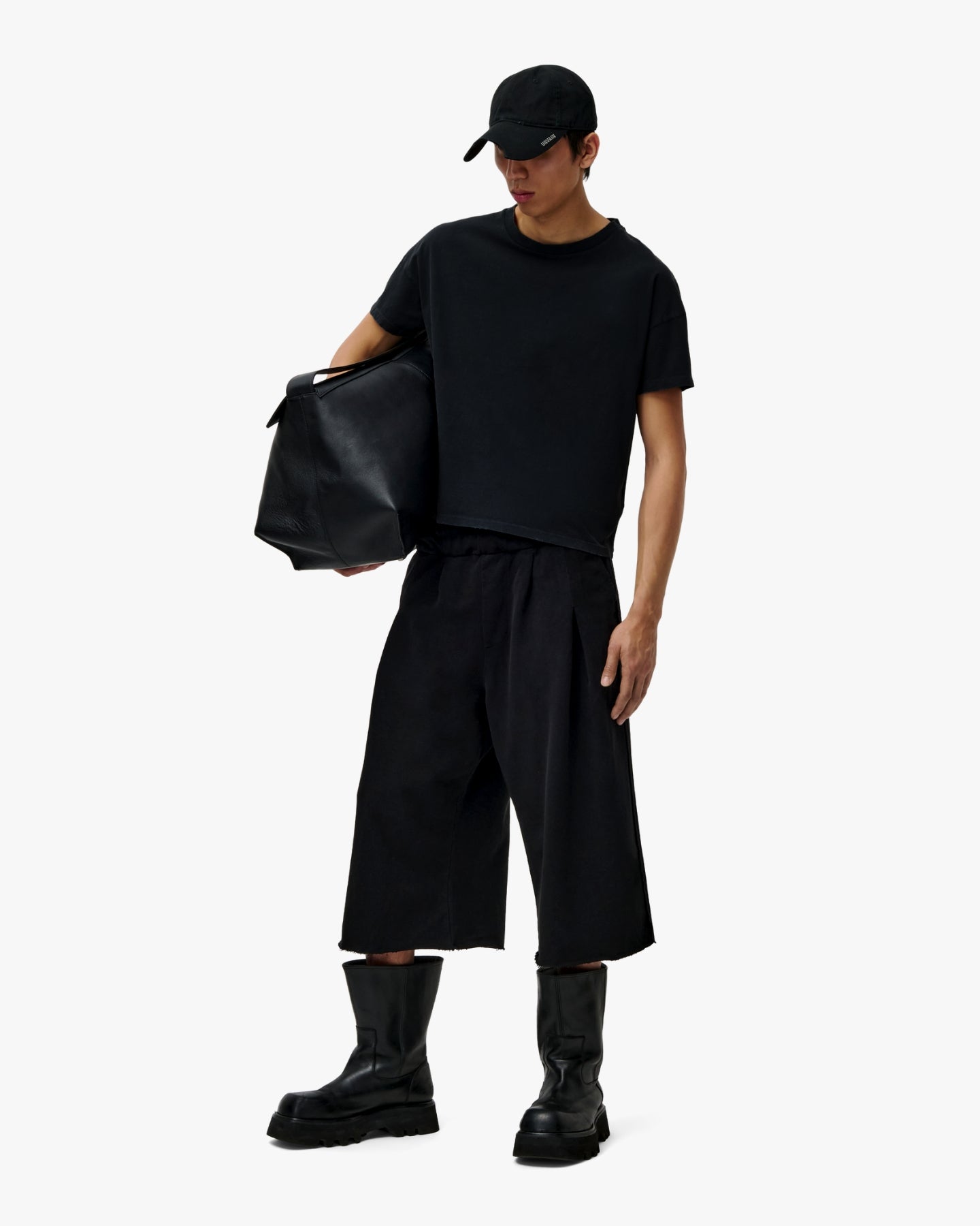 'SOREN' ENTITY AGED SHIRT – WASHED BLACK