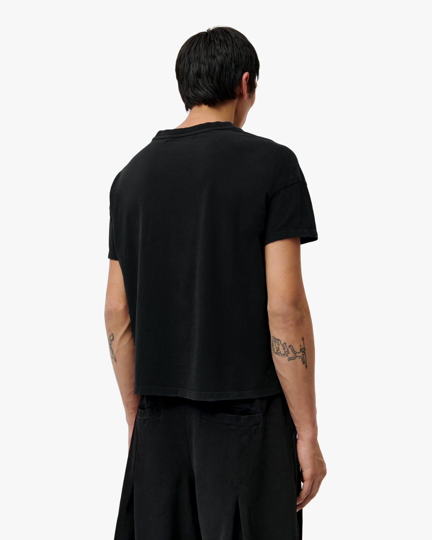 'SOREN' ENTITY AGED SHIRT – WASHED BLACK