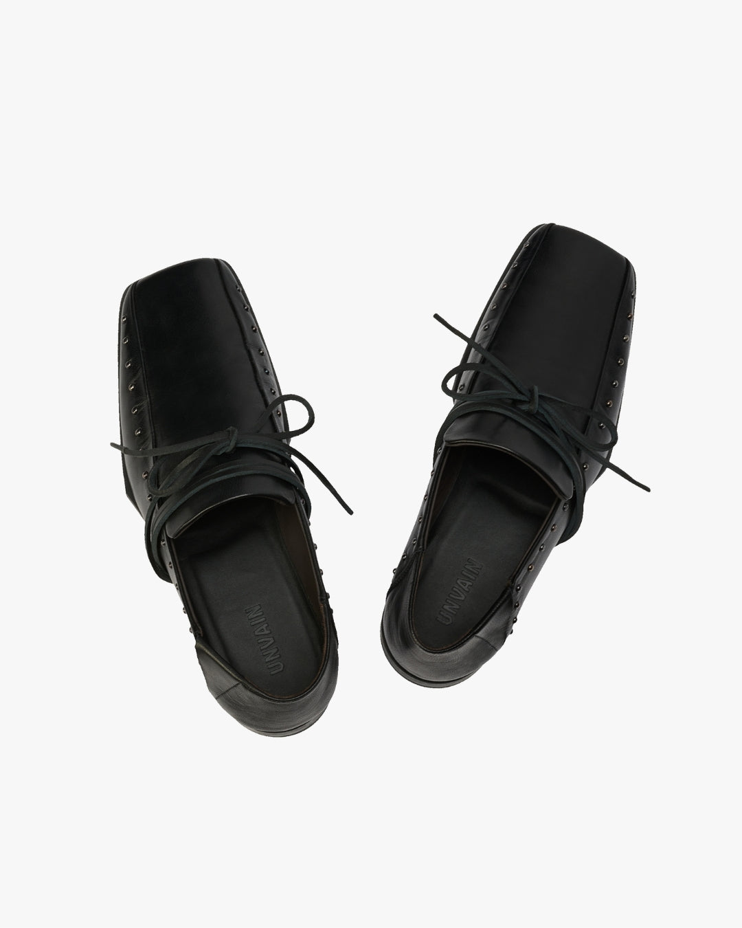 'VOLNIK' STUDDED LOAFER – BLACK