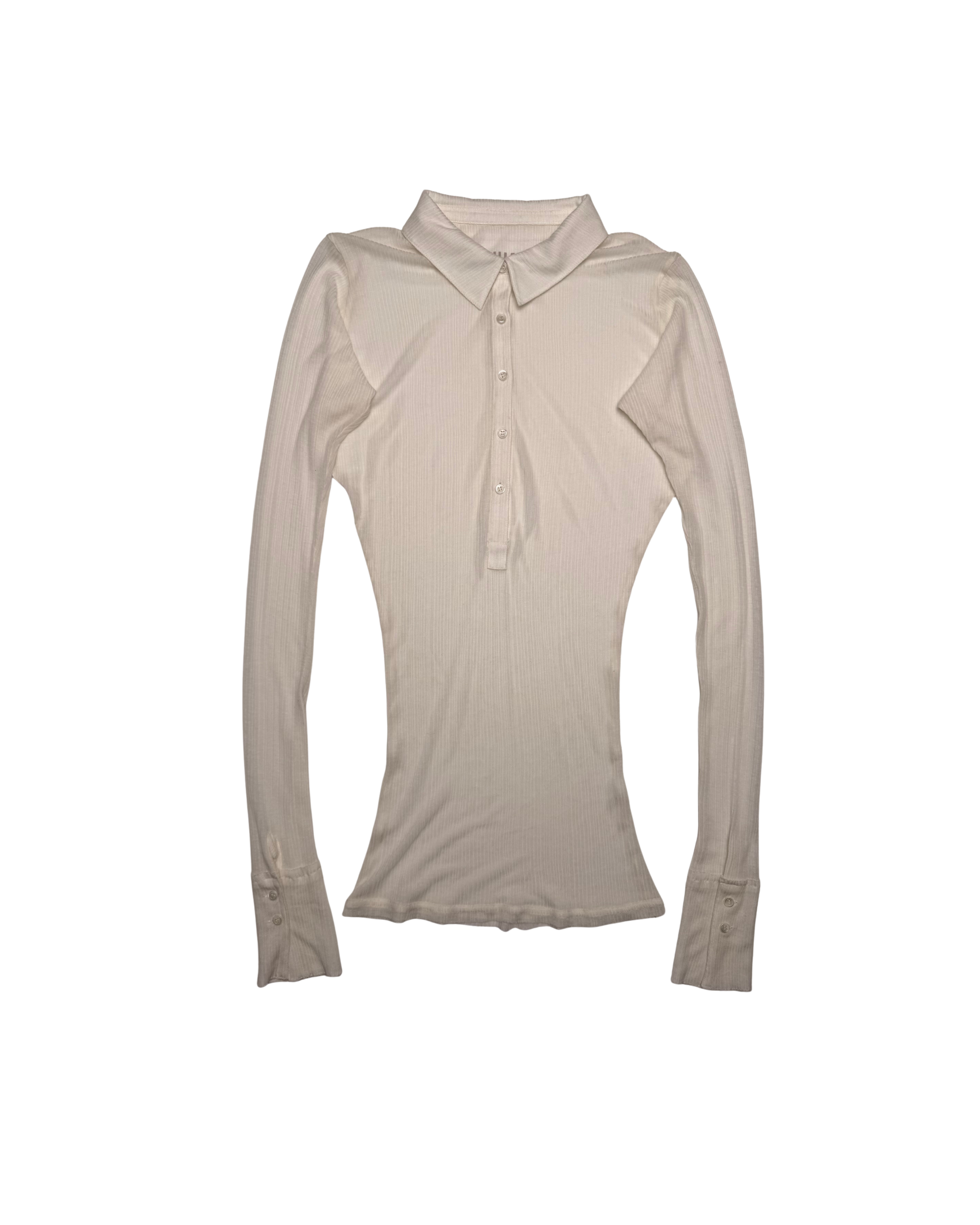 012 HENLEY WOMENS – OFF WHITE