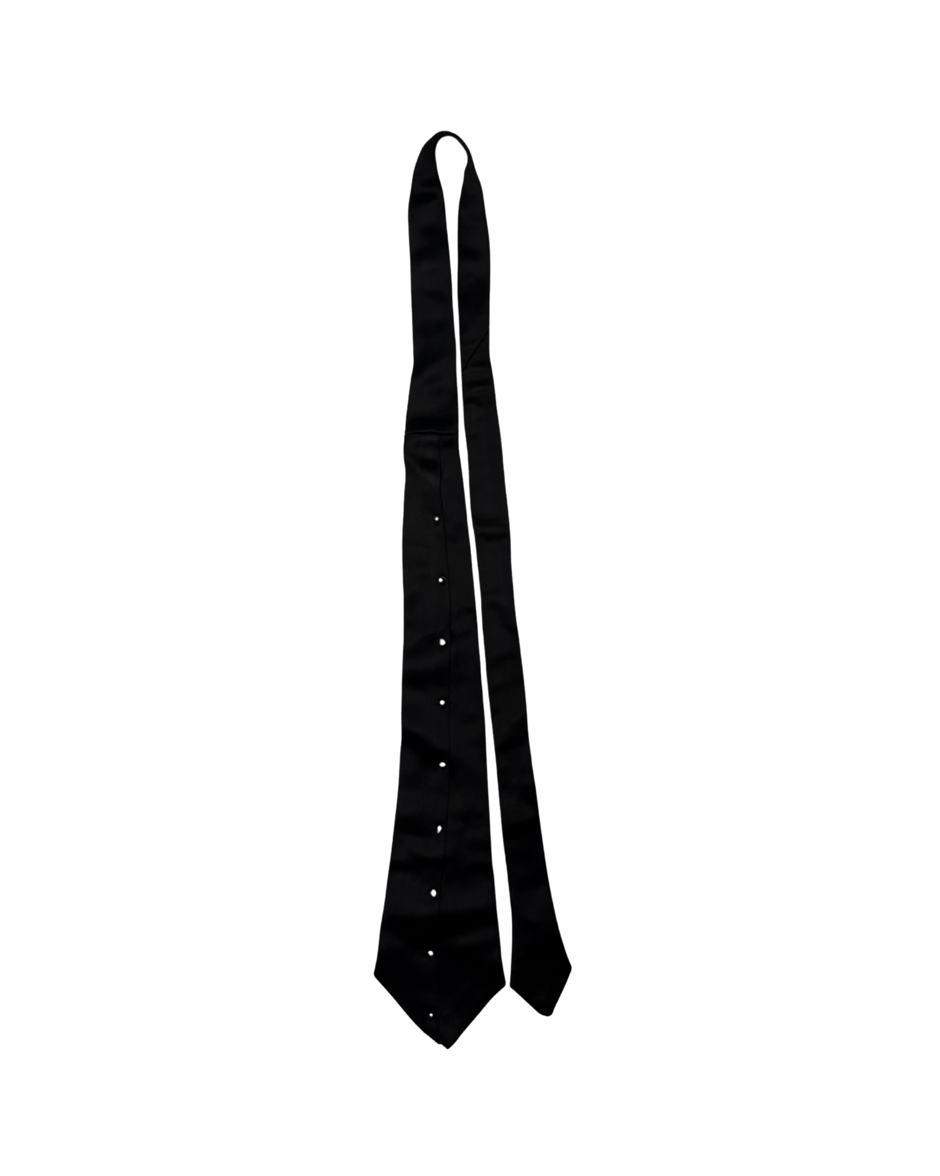 167 STUDDED TIE – BLACK
