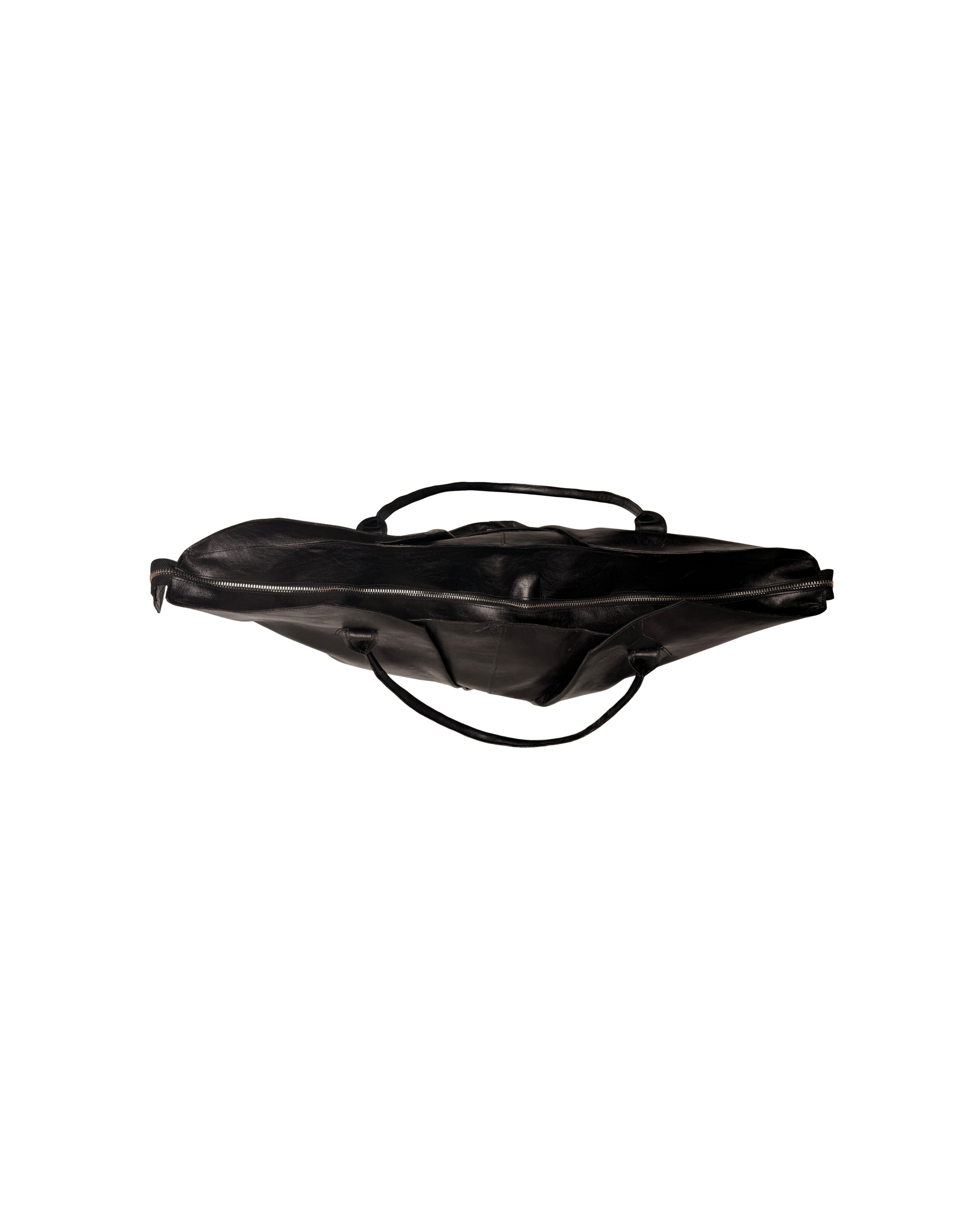 179 LEATHER WEEKENDER – BLACK
