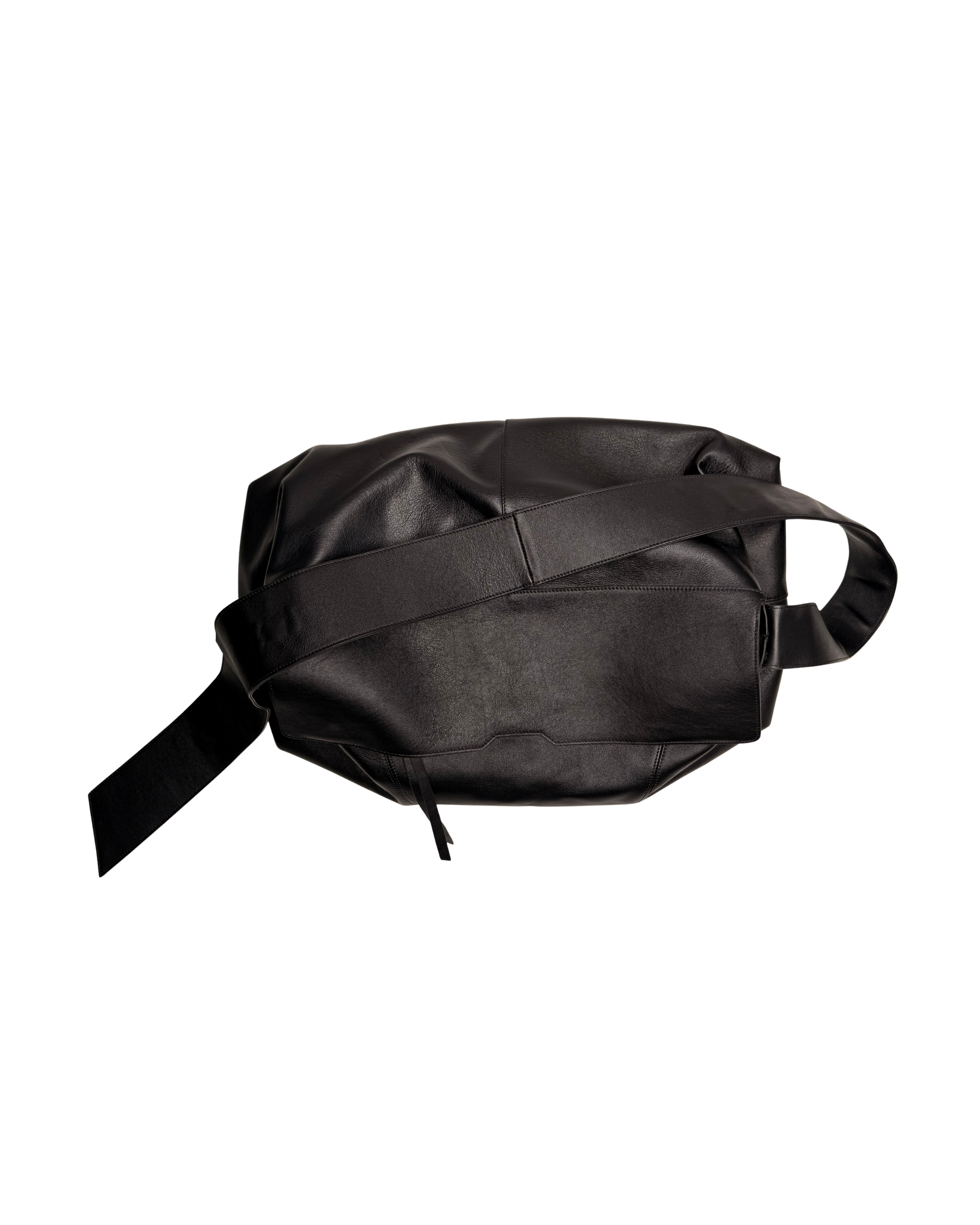 181 LEATHER WEEKENDER – BLACK