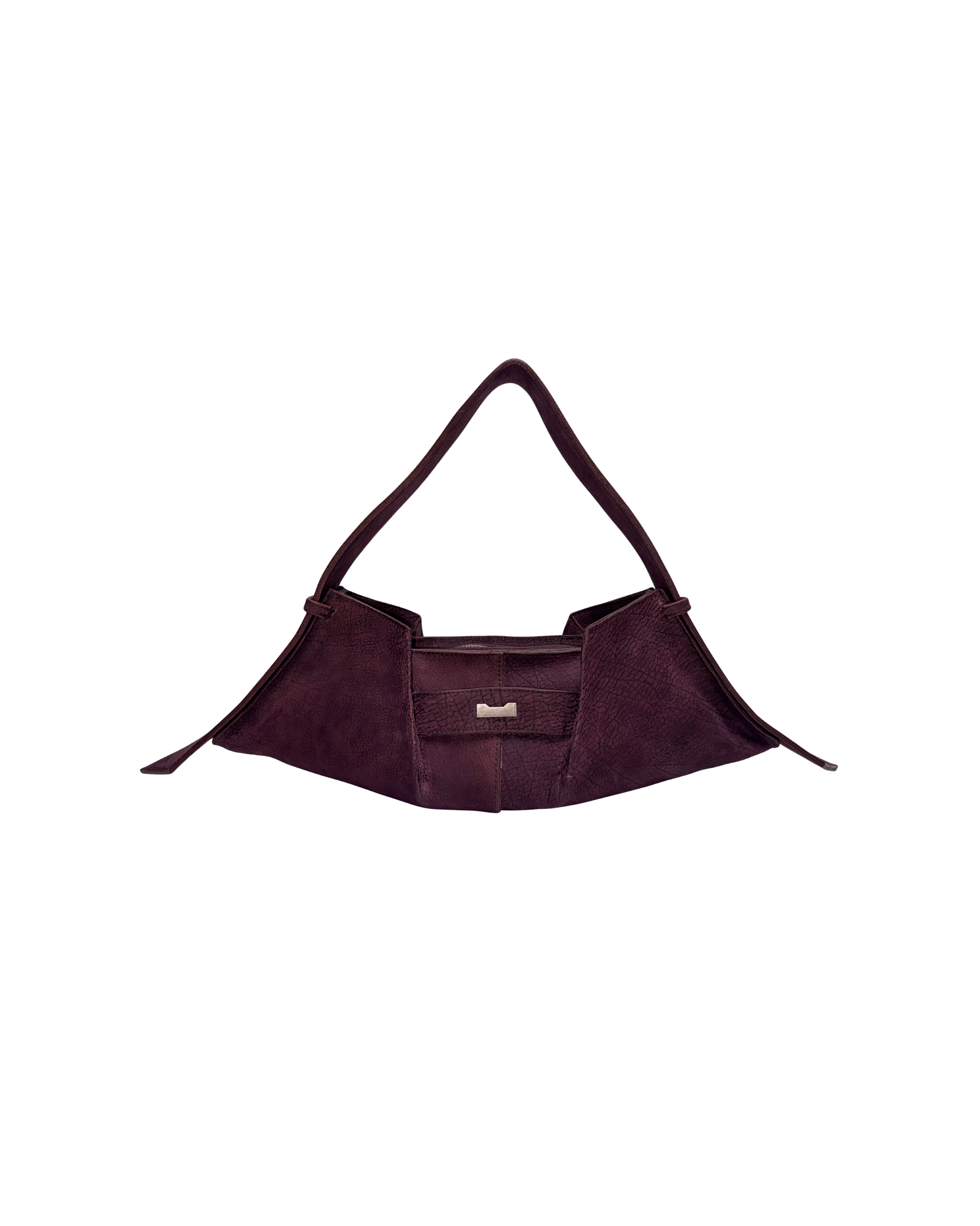 182 LEATHER SHOULDER BAG – PURPLE