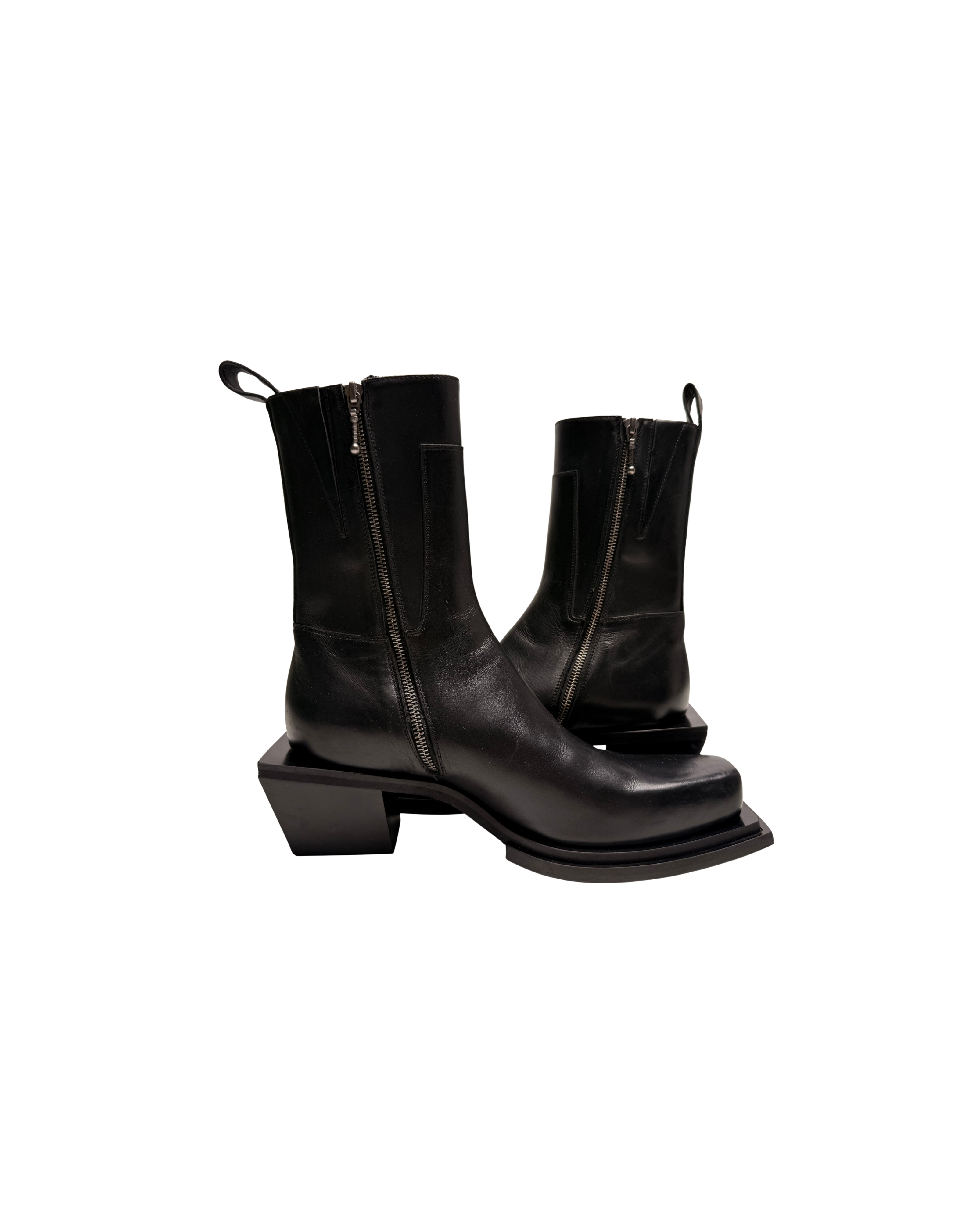 200 COWBOY BOOTS – BLACK