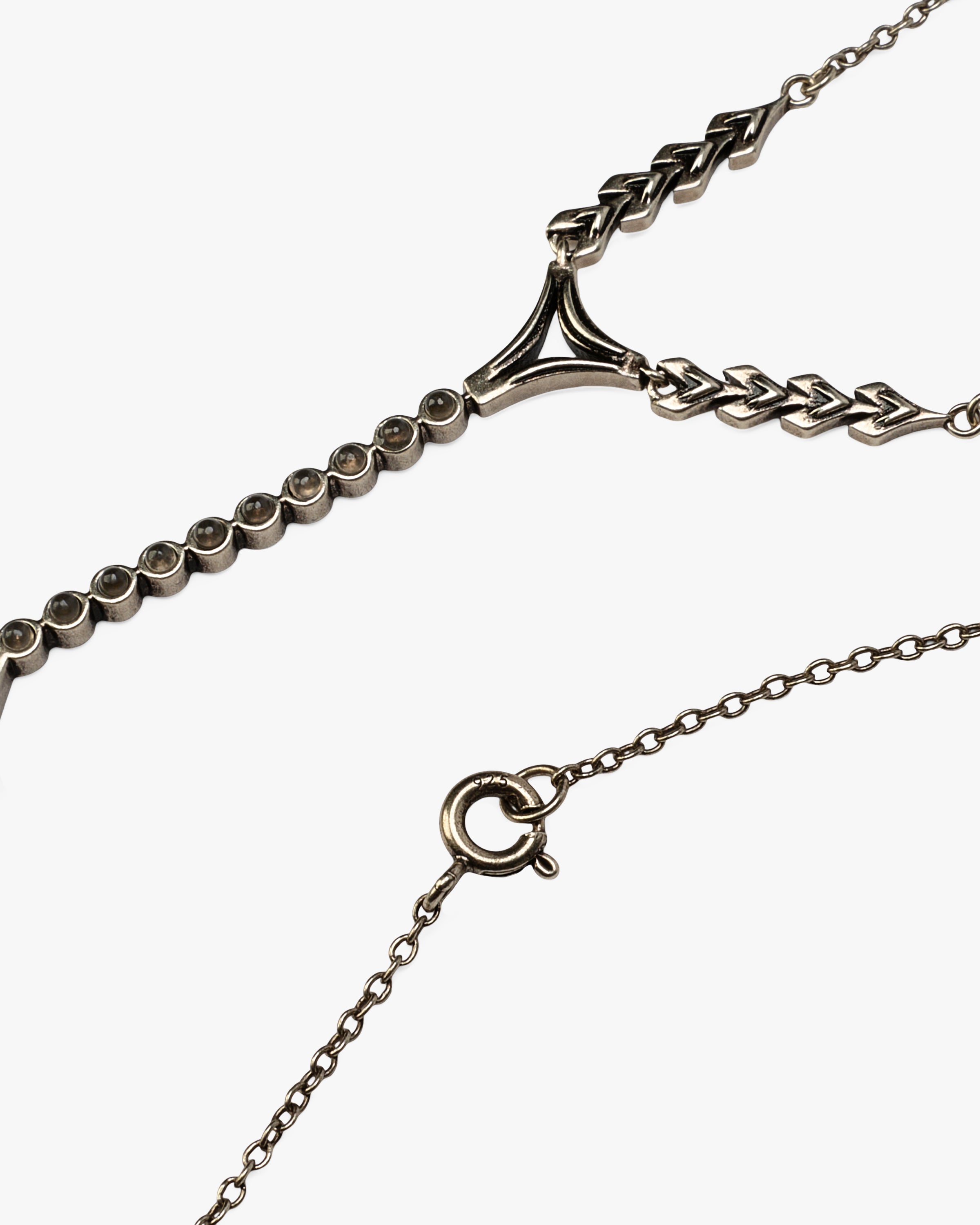 'ZLATA' CHAIN – OXIDIZED SILVER