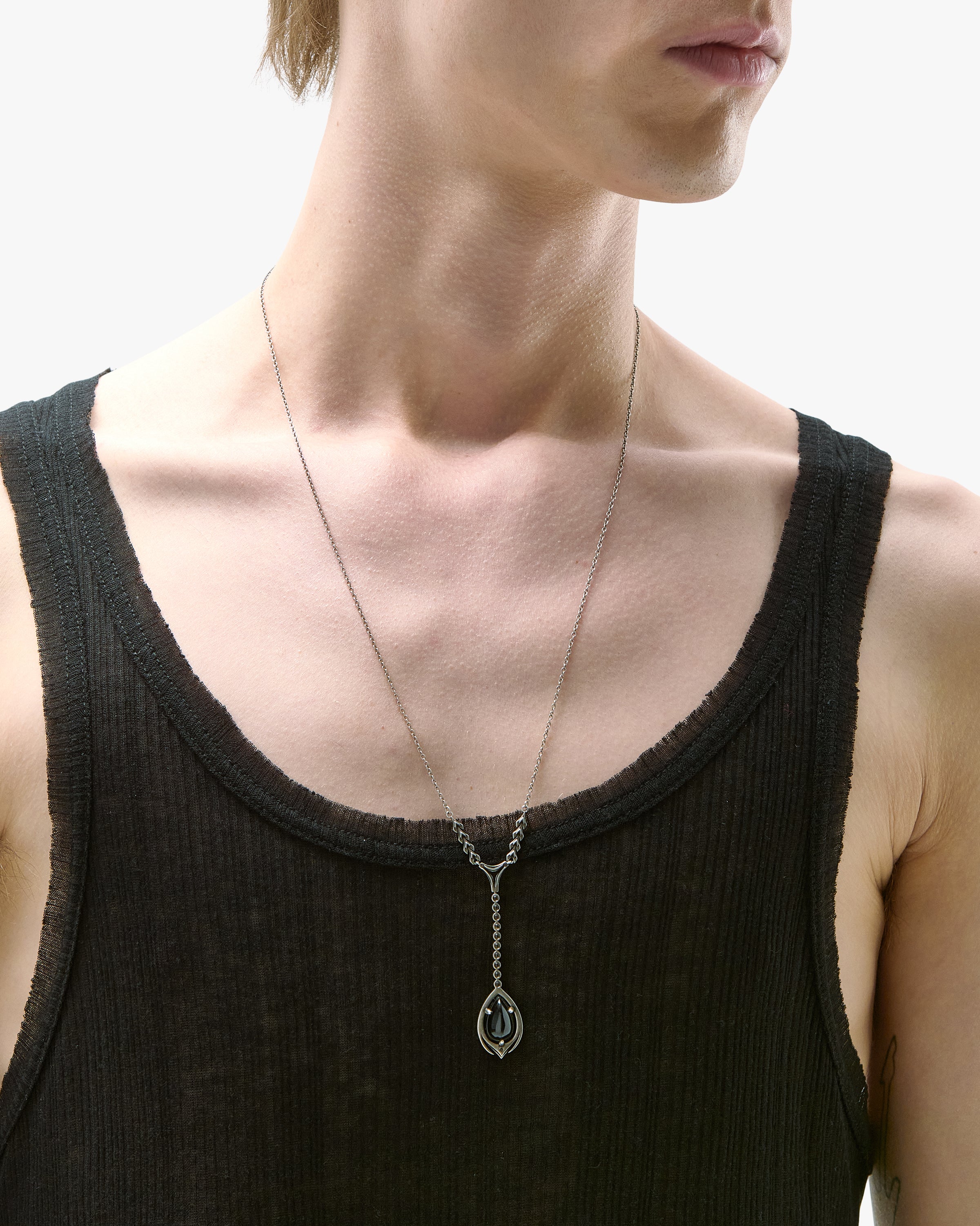 'ZLATA' CHAIN – OXIDIZED SILVER