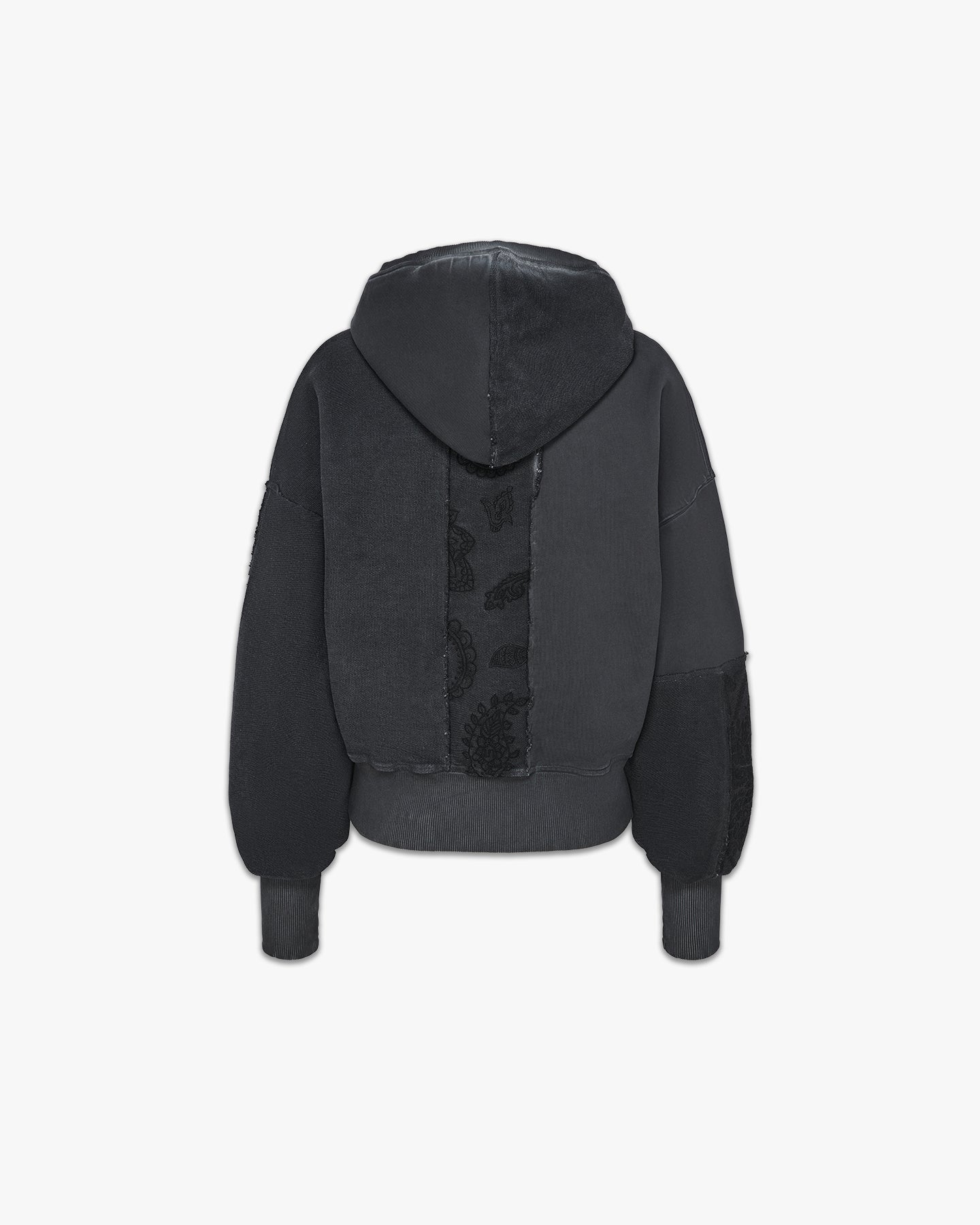 Paisley Hoodie - Black