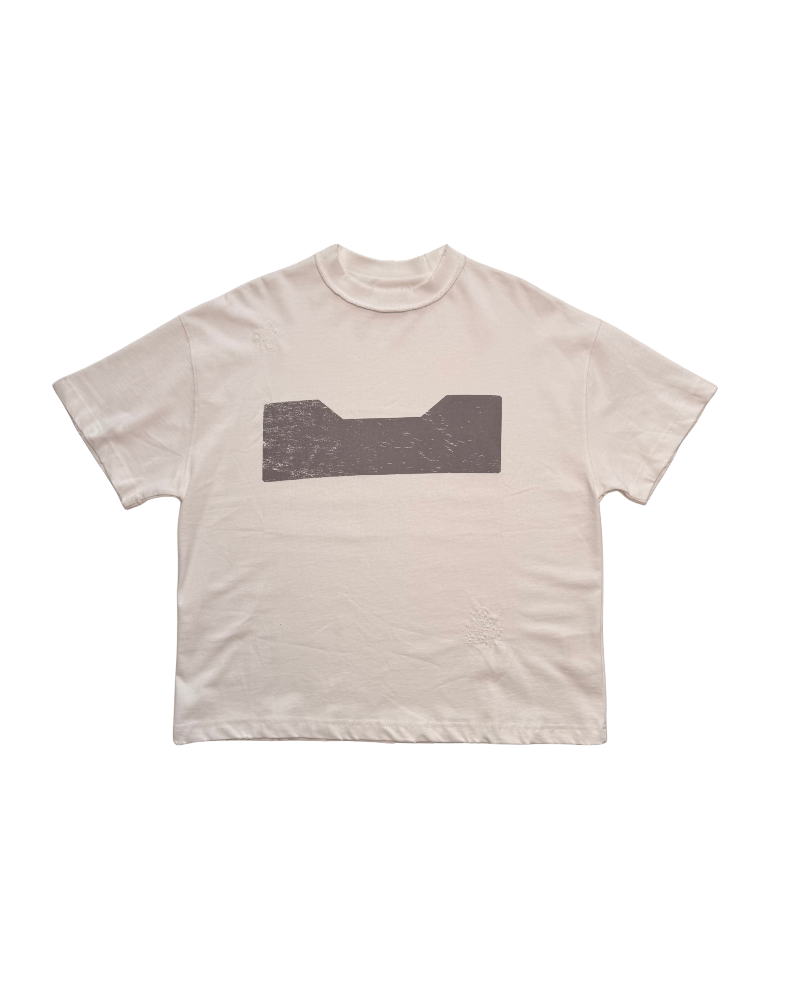 001 LOGO SHIRT – OFF WHITE