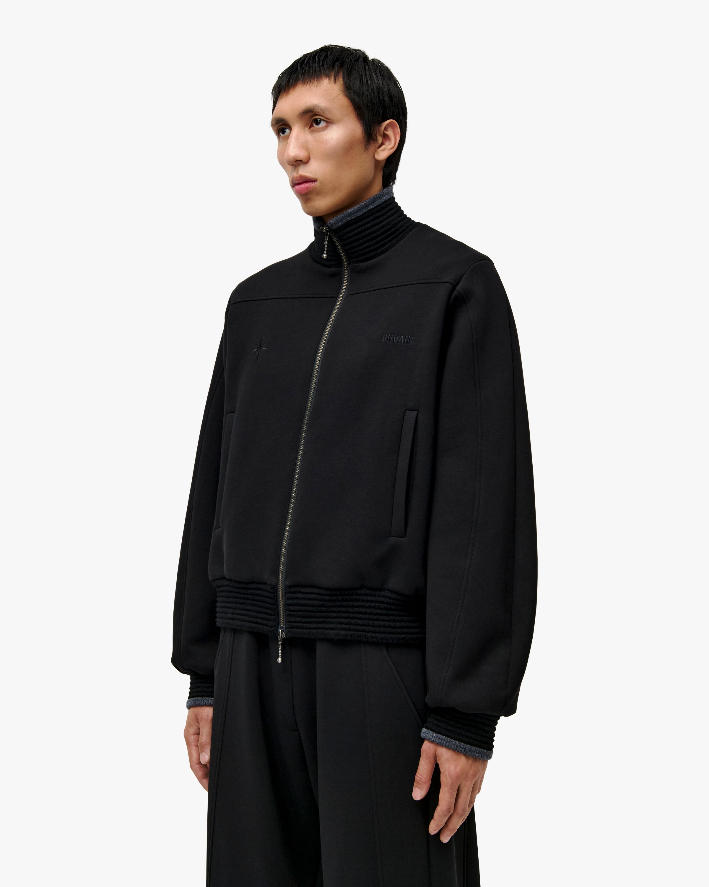 'ADAM' TRACK JACKET – BLACK