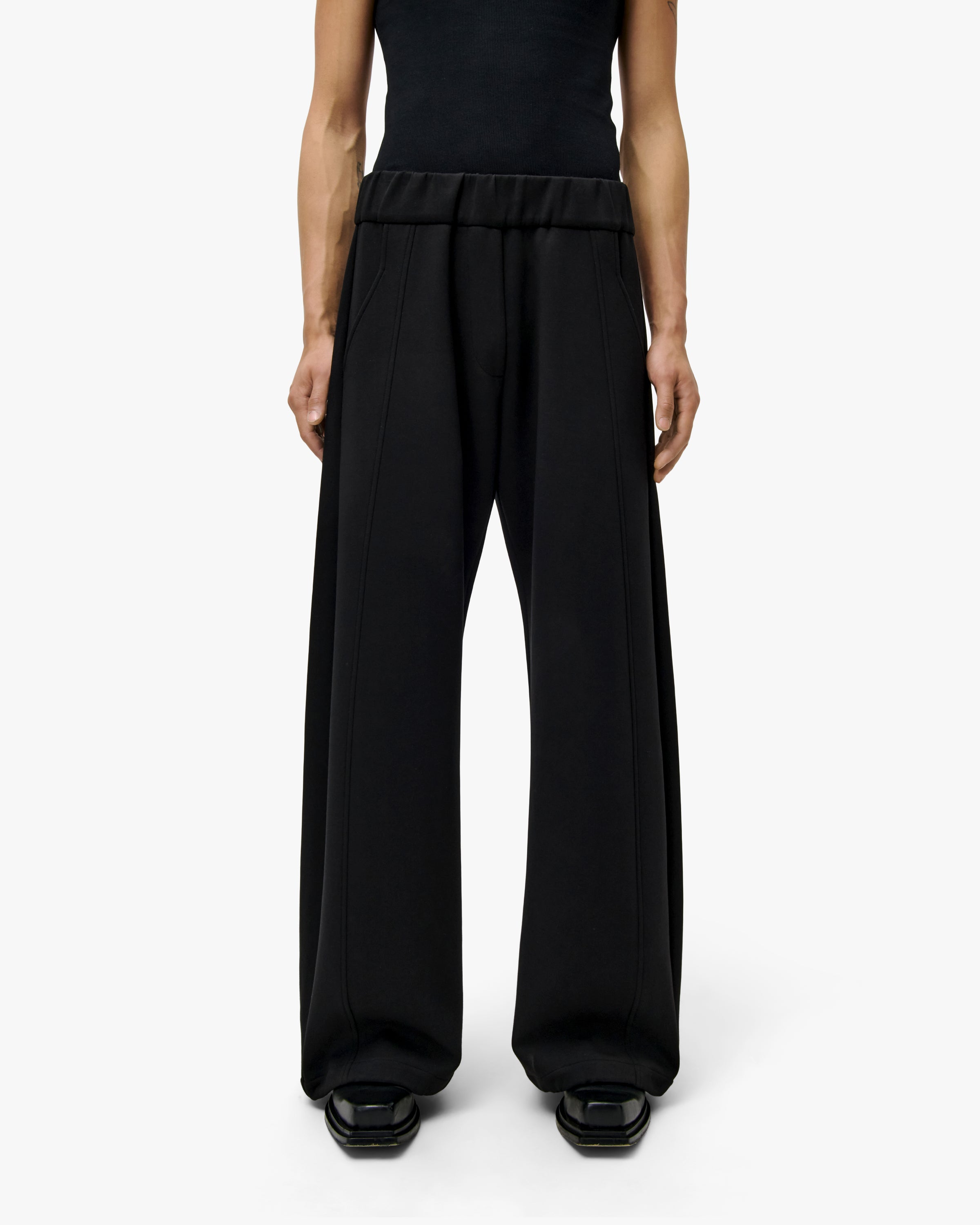 'REEDA' TRACK PANTS – BLACK