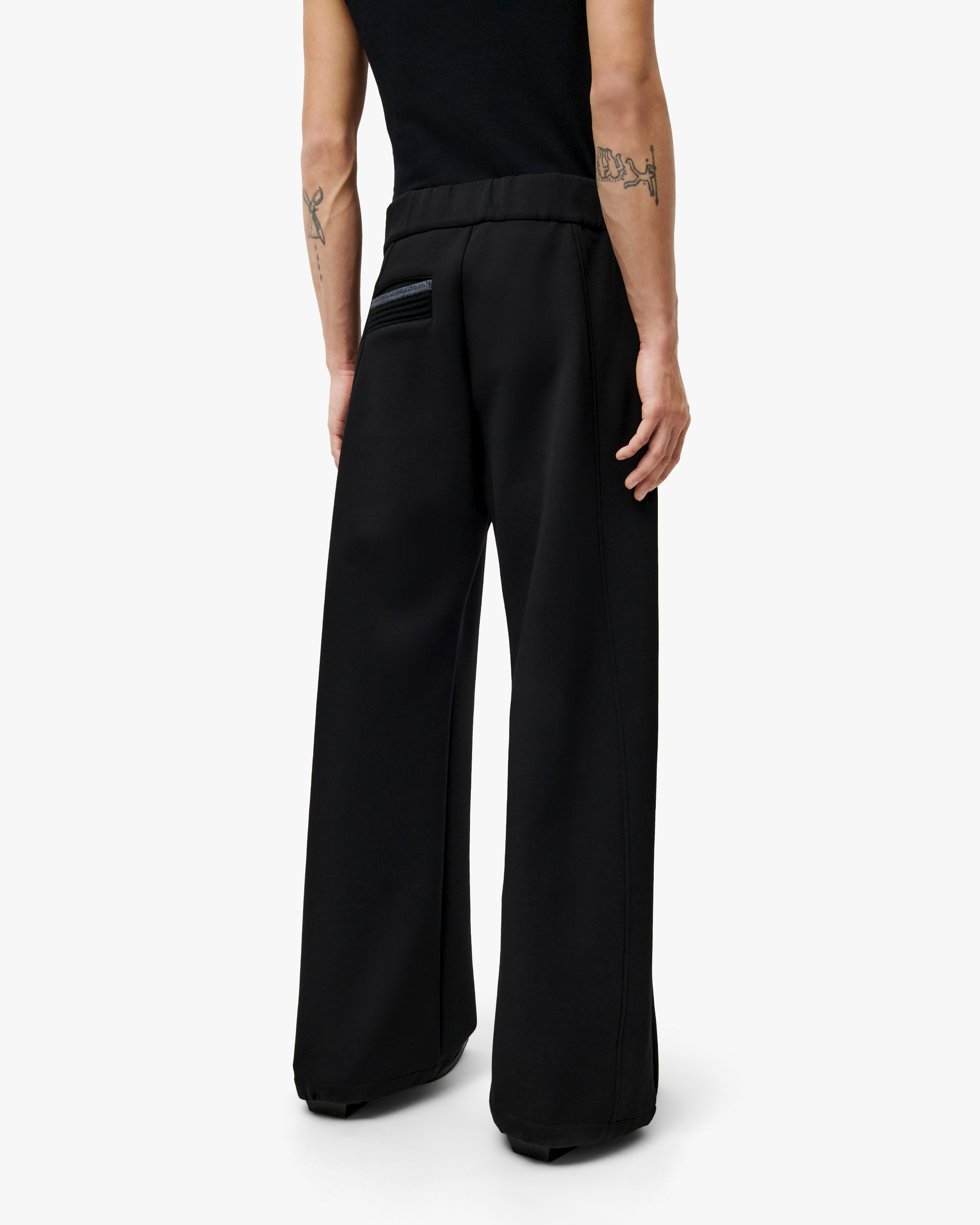 'REEDA' TRACK PANTS – BLACK