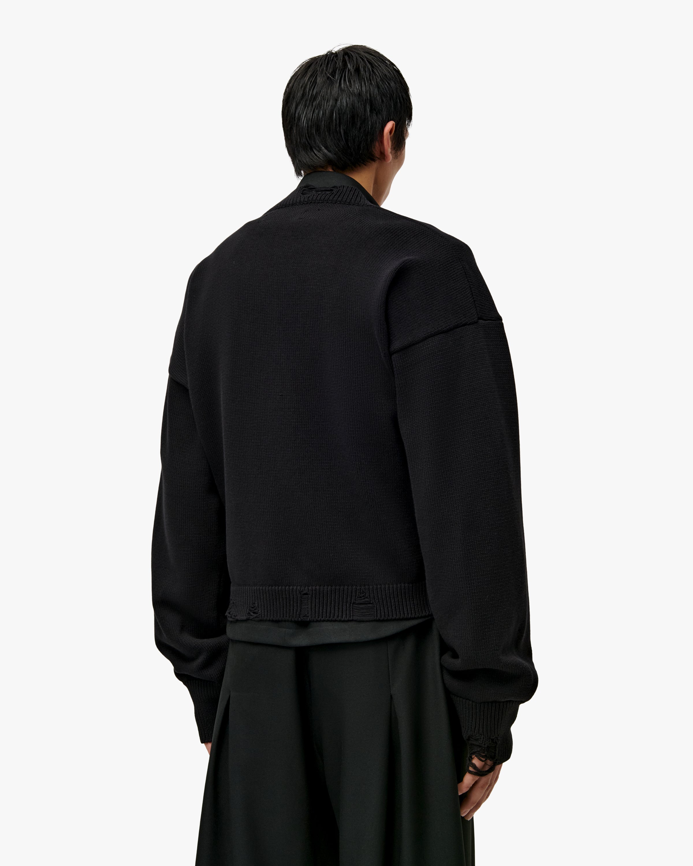 'KIKI' ENTITY KIMONO CARDIGAN - BLACK