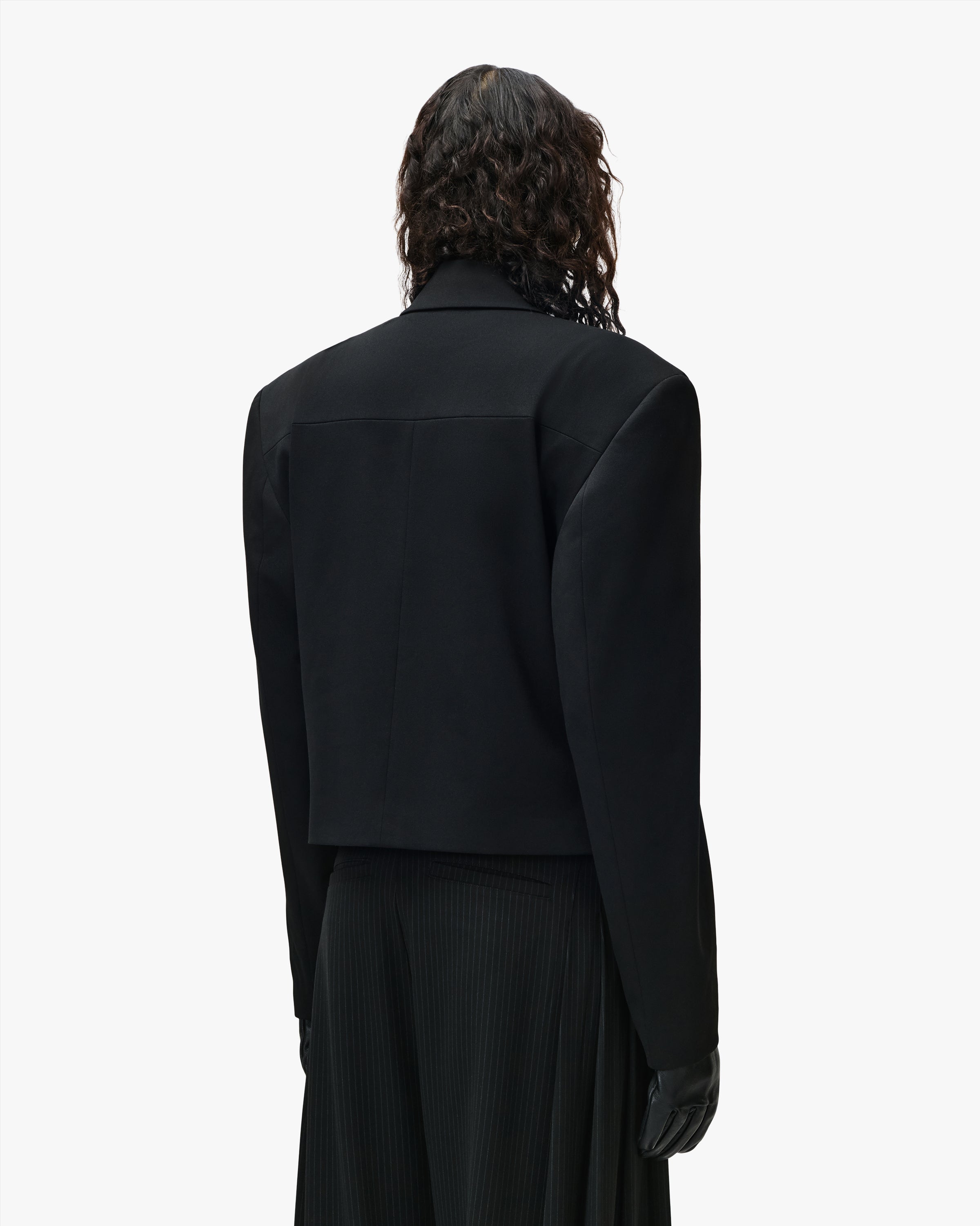 'LOU' Kimono Blazer - Black