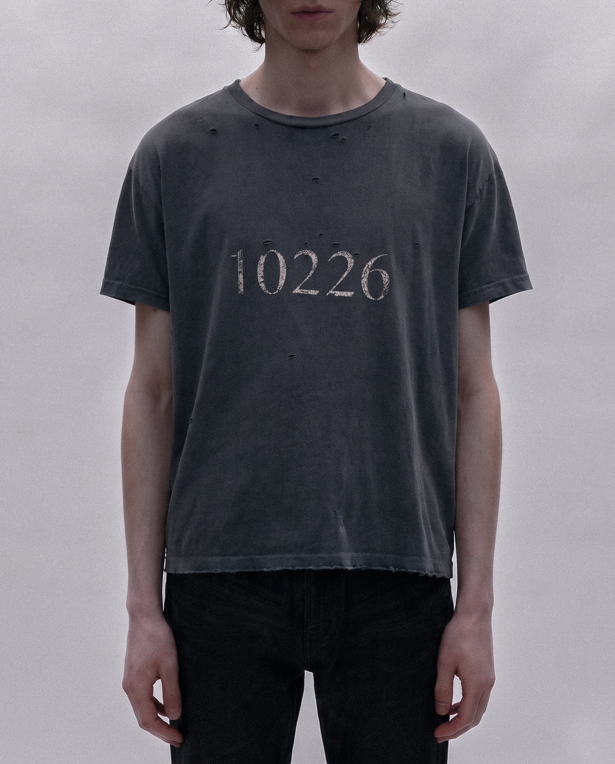 '10226' SHIRT – WASHED GREY