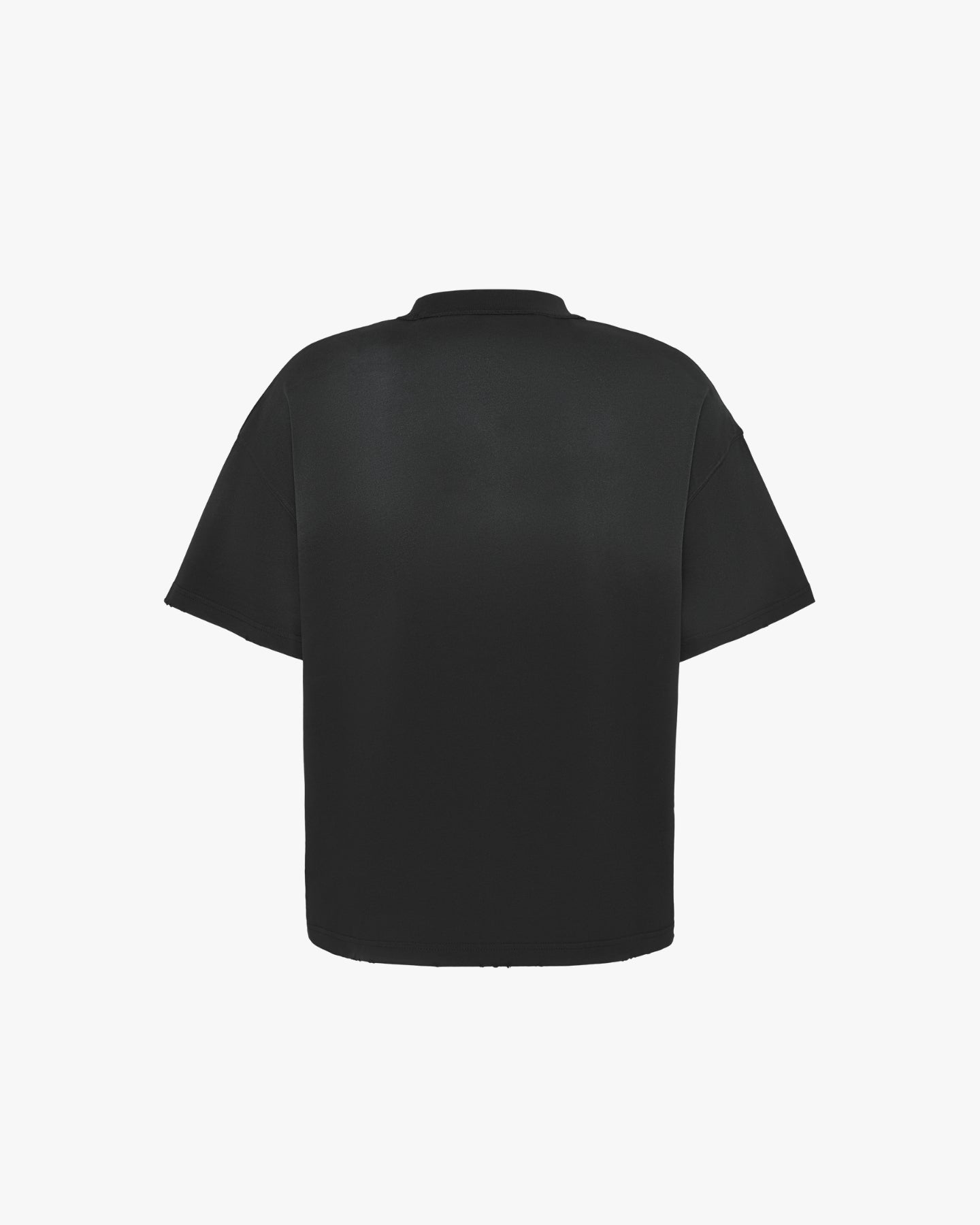 Distressed T-Shirt - Sunfaded Black