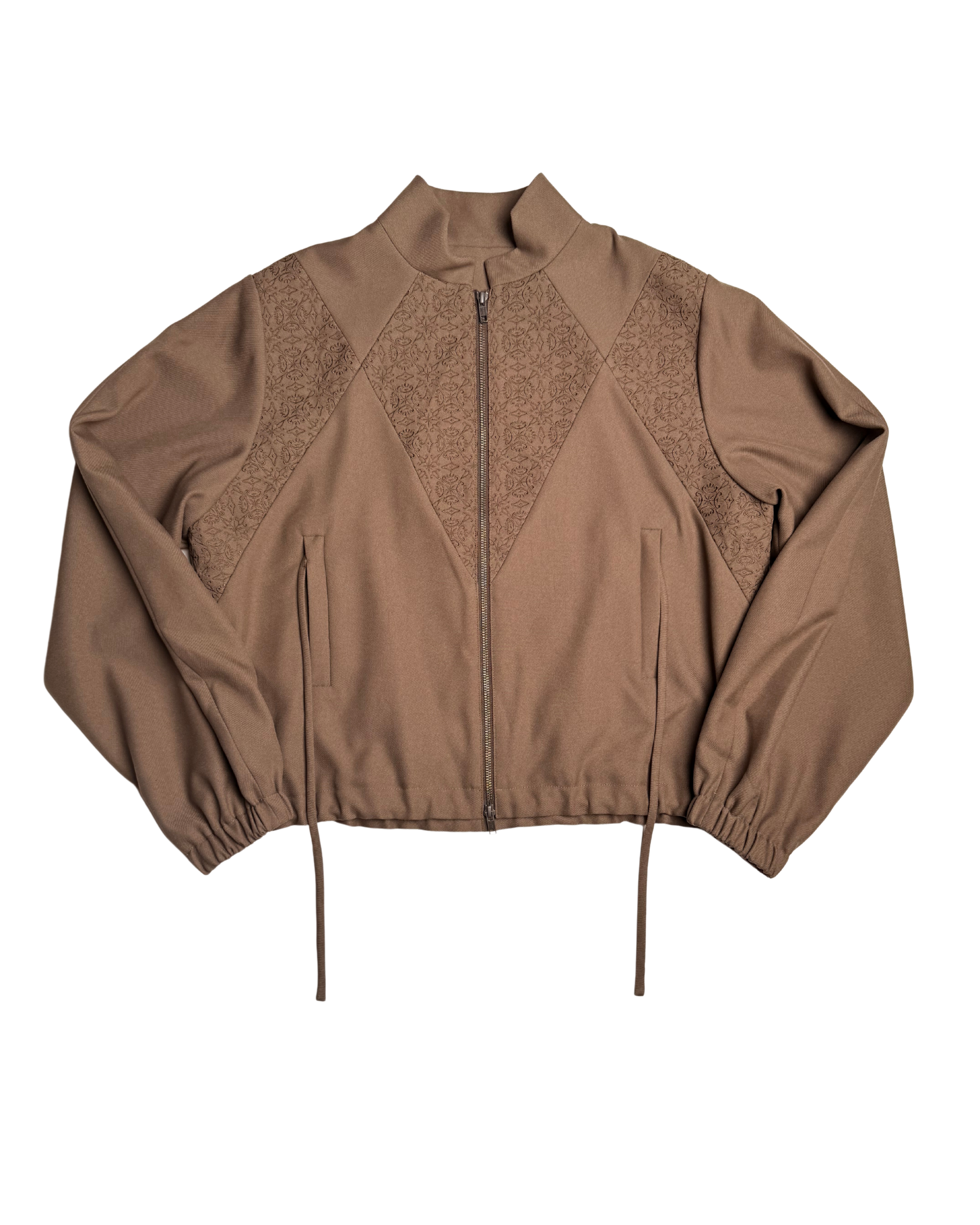 028 TRACK JACKET – TAN