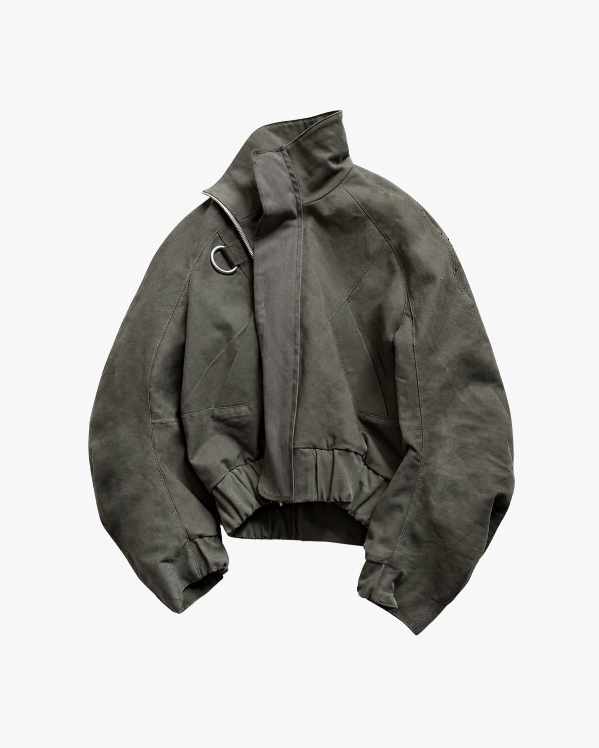 'KUBO' UPCYCLED SEABAG JACKET – OLIVE