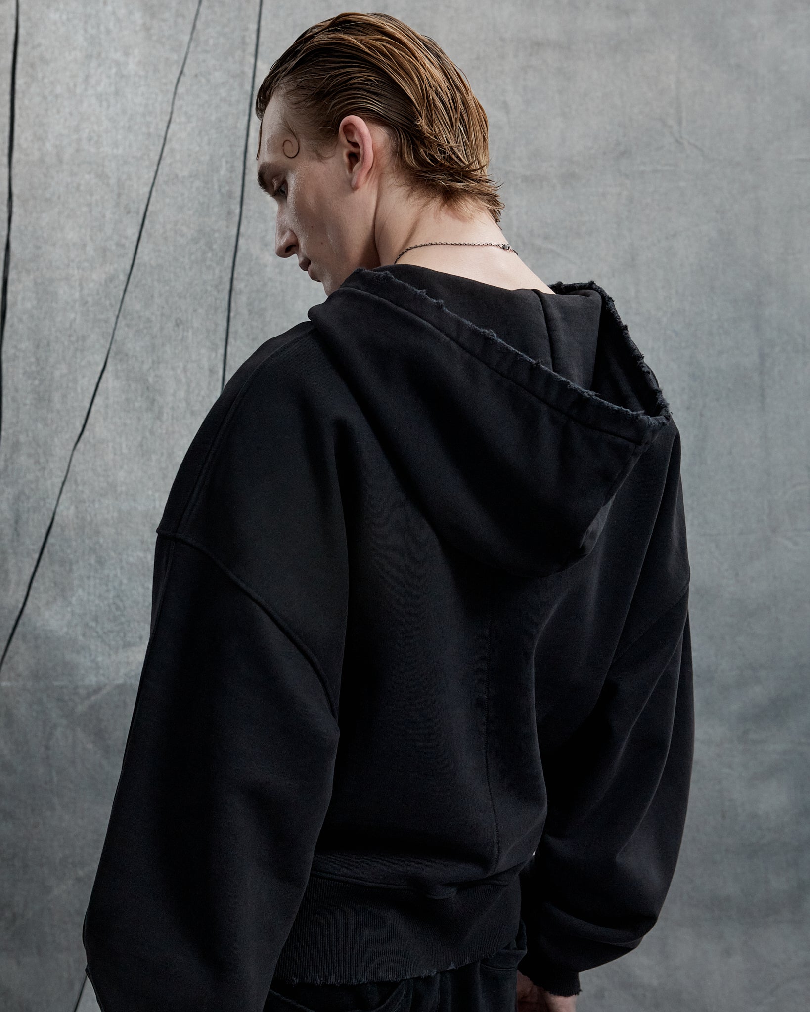 Entity Hoodie - Washed Black