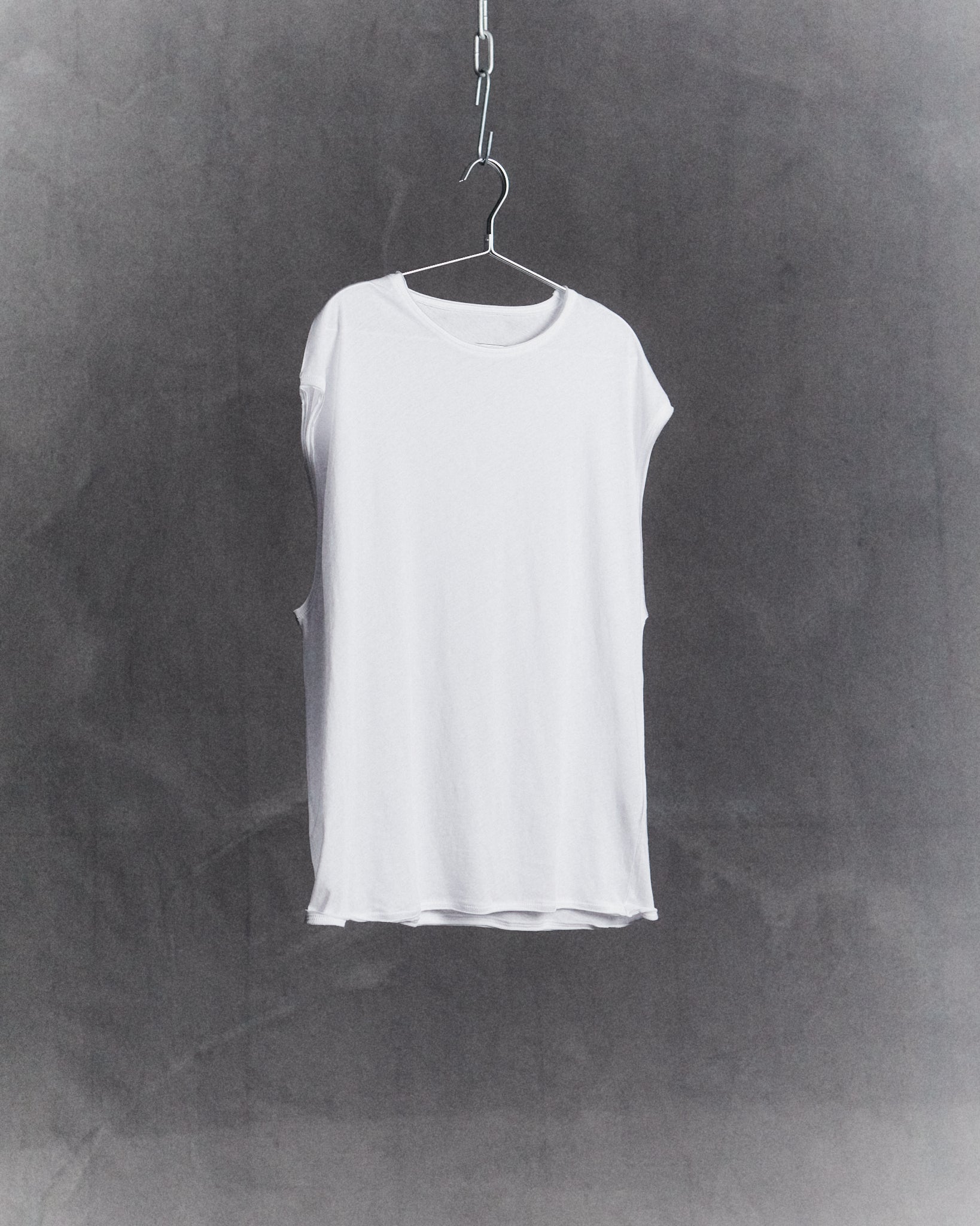 Entity Semi-Sheer Sleeveless - White