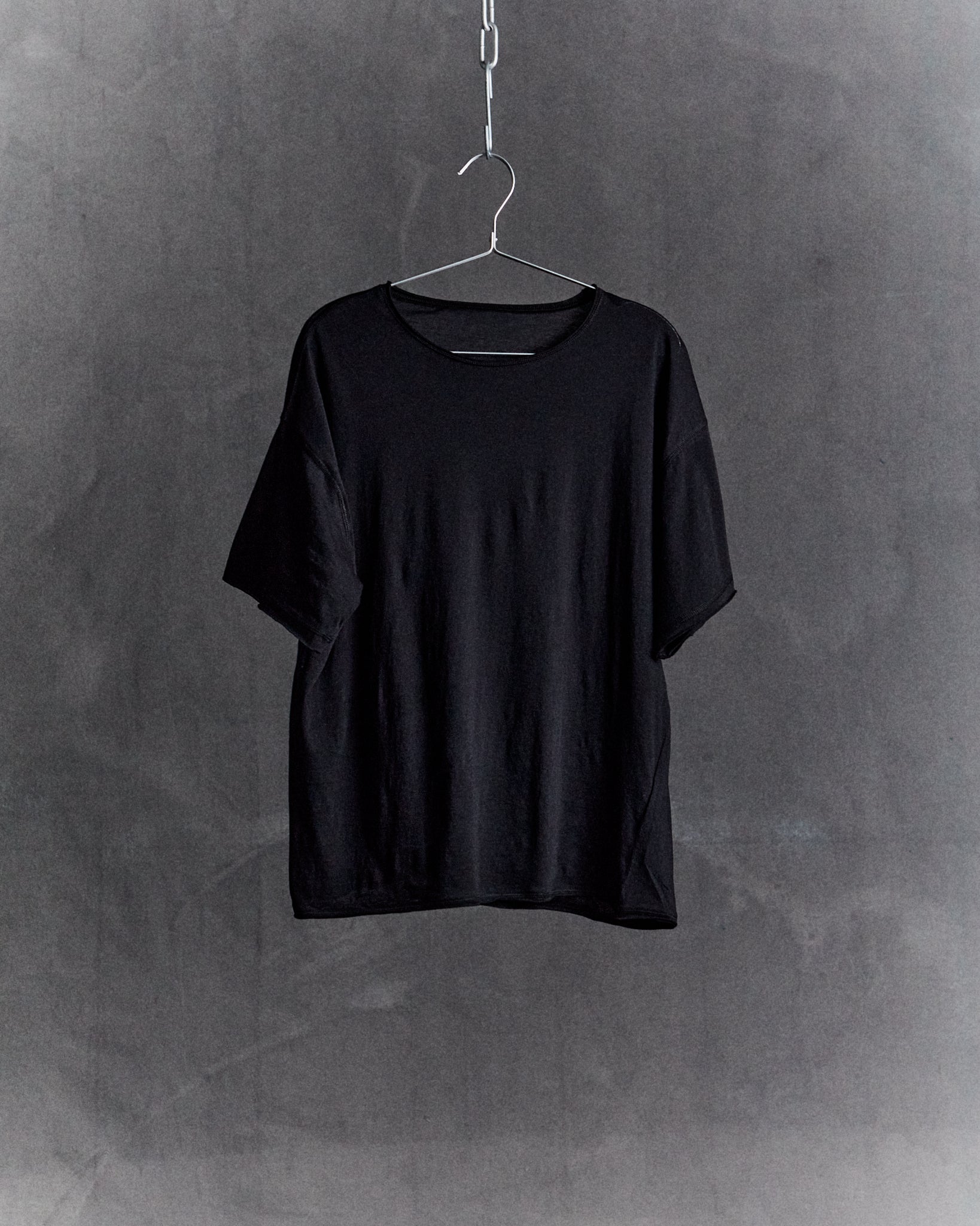 Entity Semi-Sheer T-Shirt - Black