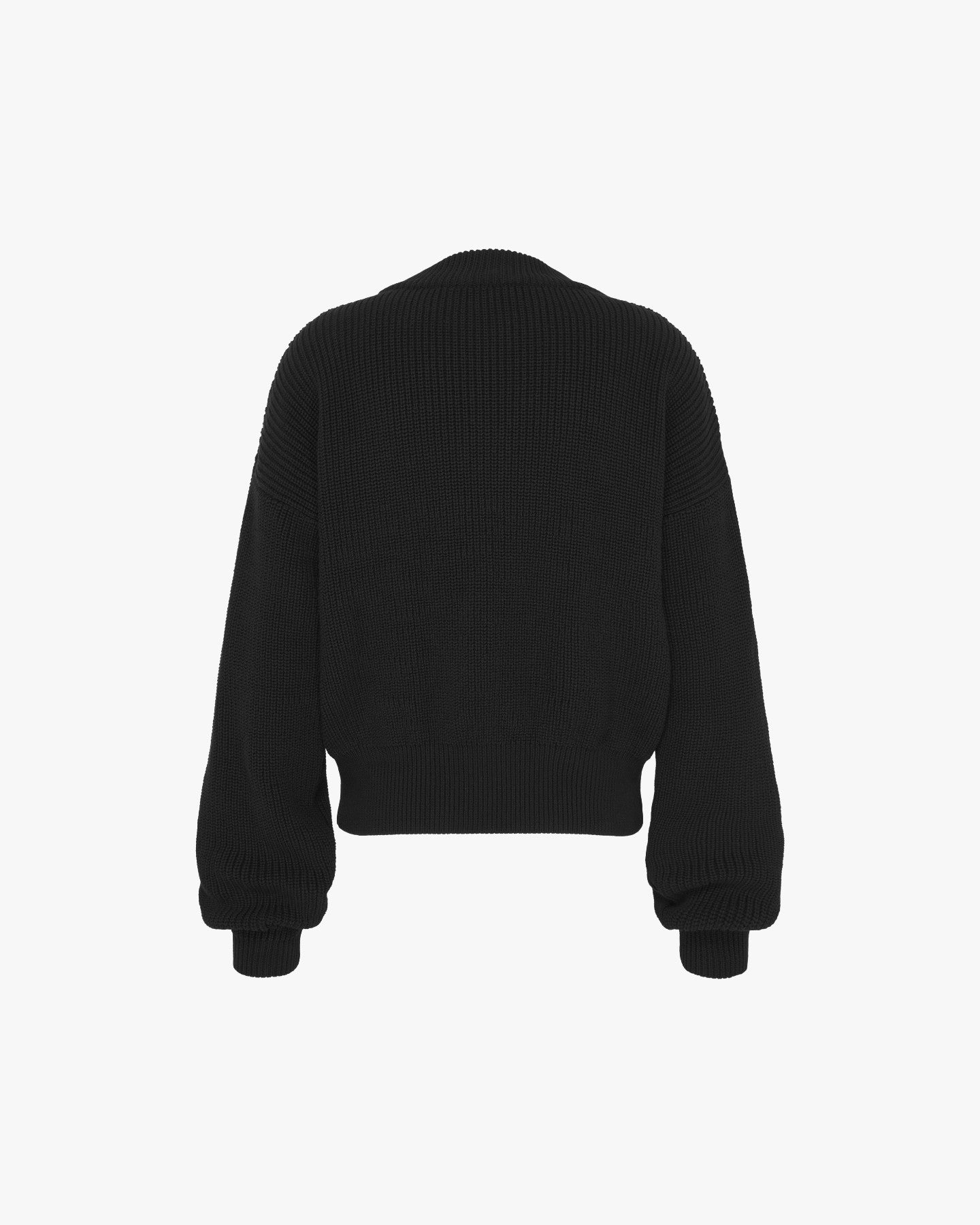 Entity Knit Bomber Jacket - Black