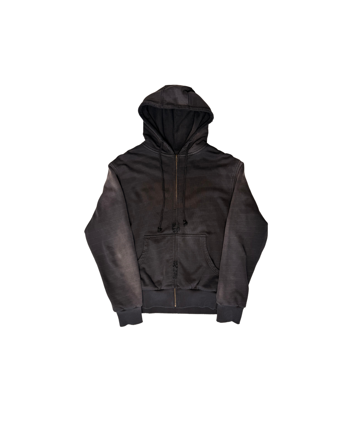 284 STRIPED OMENS ZIPPER