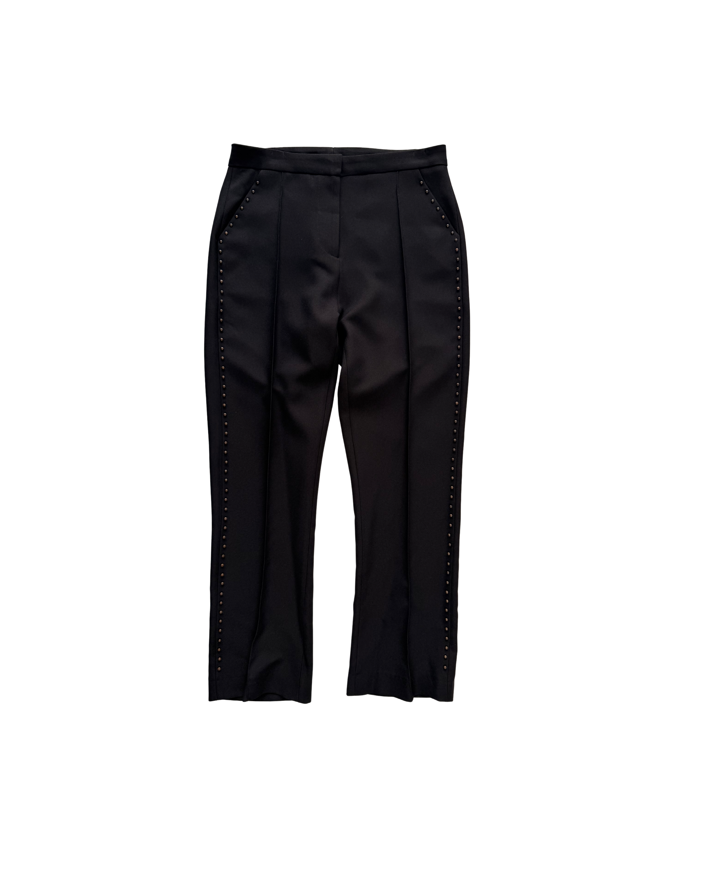 235 BRONZE STUDDED SUIT PANTS
