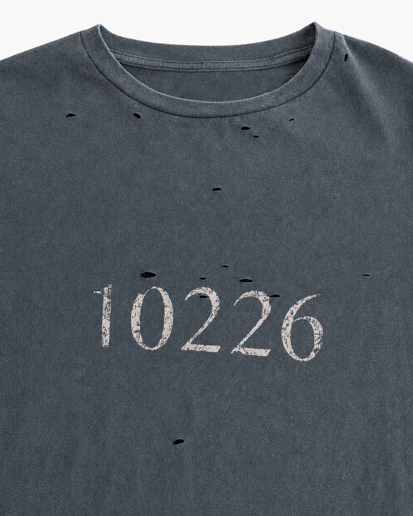 '10226' SHIRT – WASHED GREY