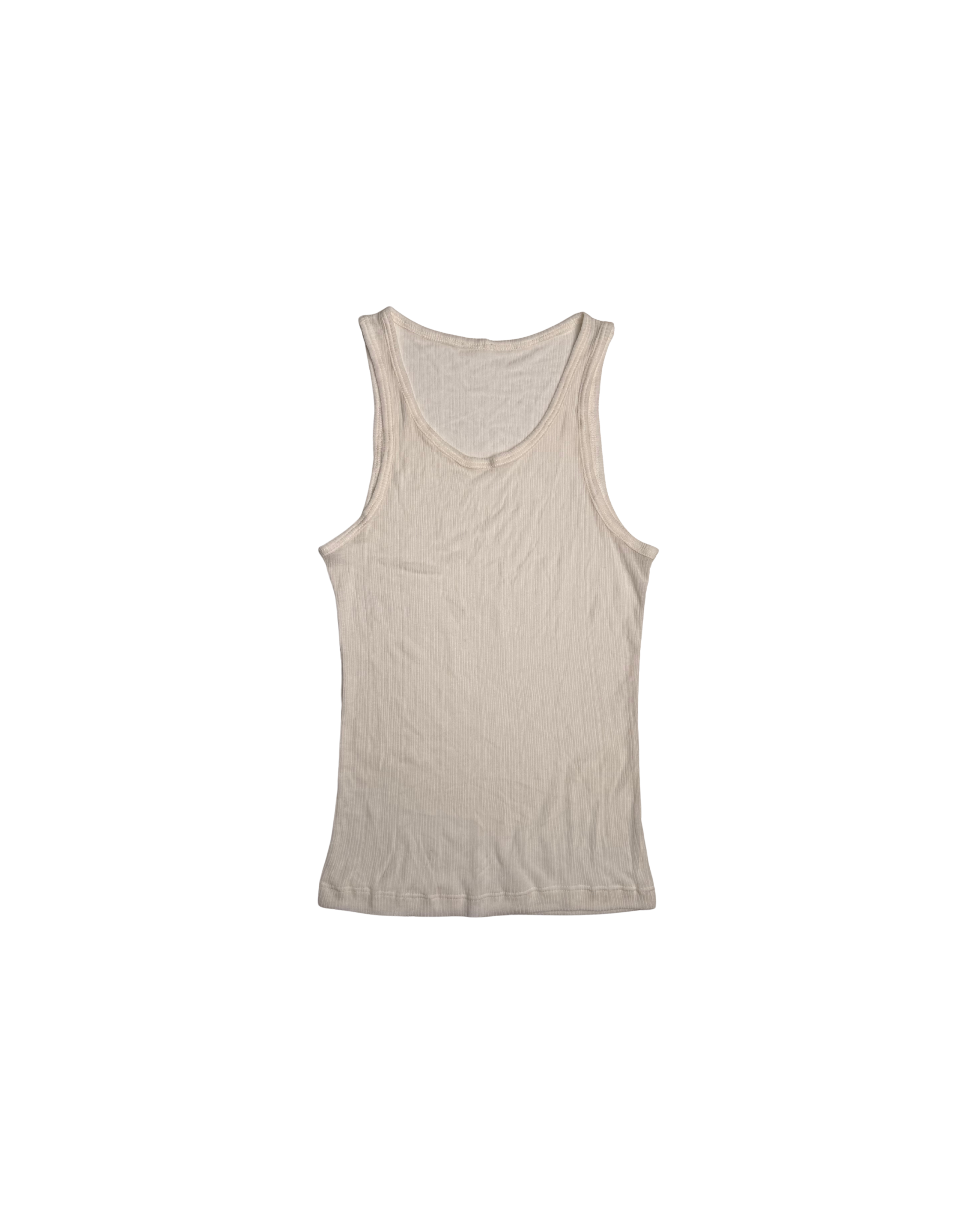 093 SHEER TANKTOP – OFF WHITE