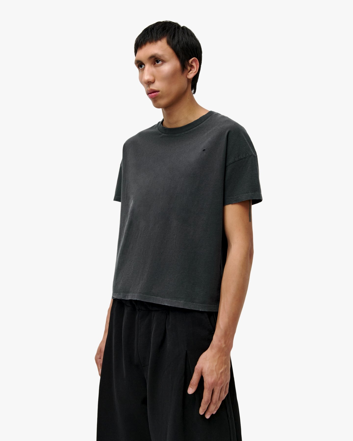 'SOREN' ENTITY AGED SHIRT – GRAPHITE