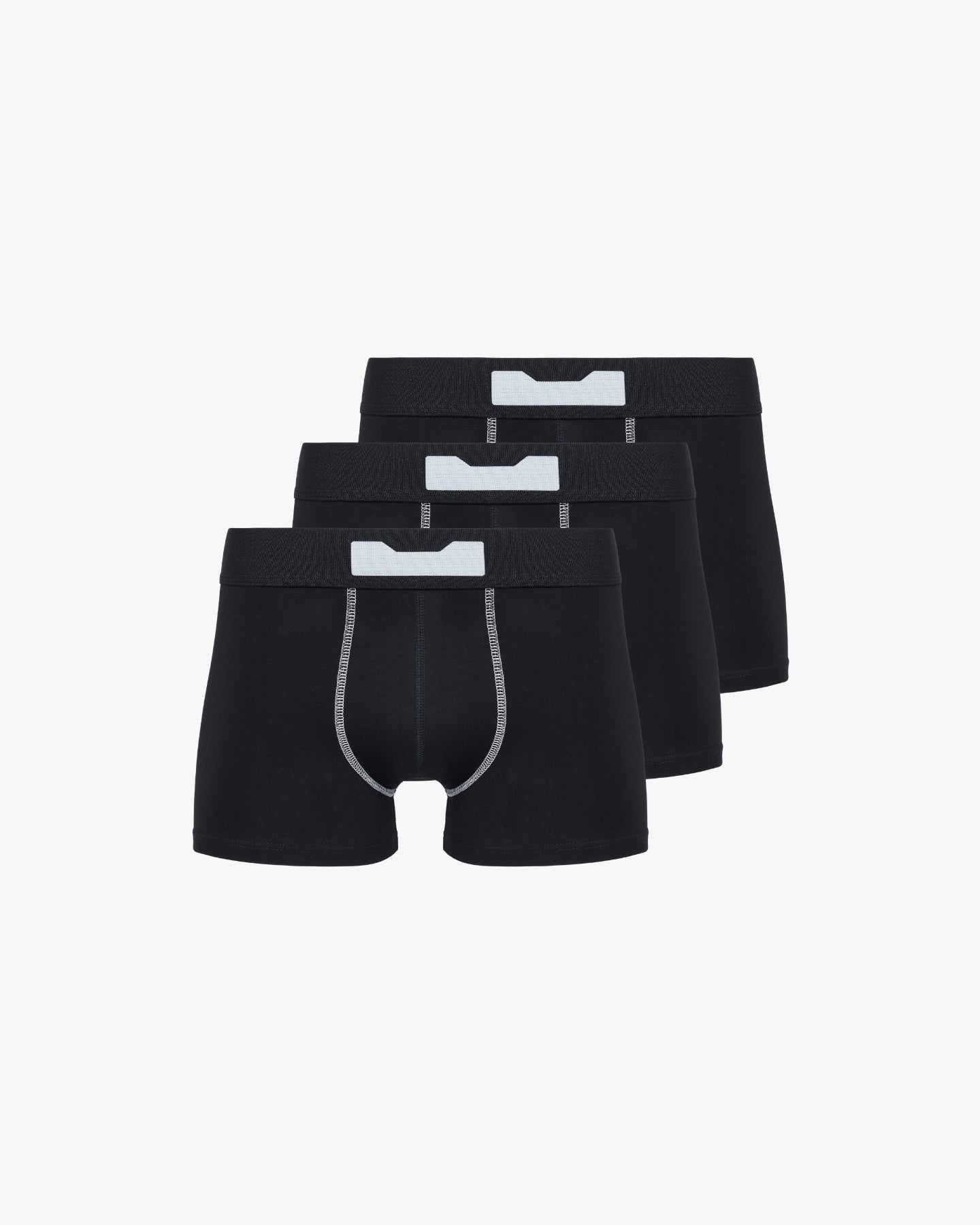 'ENTITY' BOXER BRIEFS (3-PACK) - BLACK