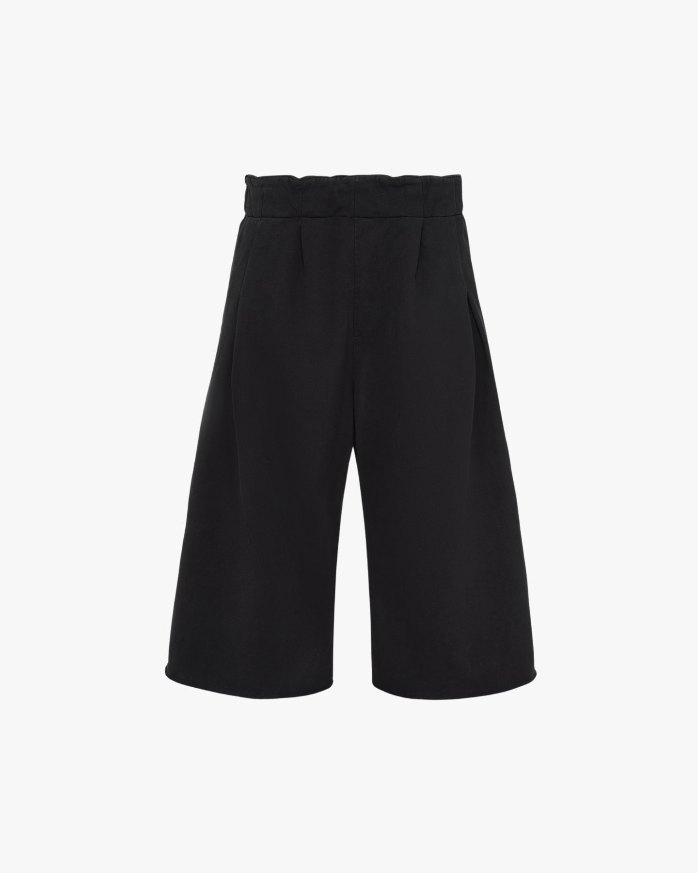 'LUNE' ENTITY SWEAT BERMUDA – WASHED BLACK