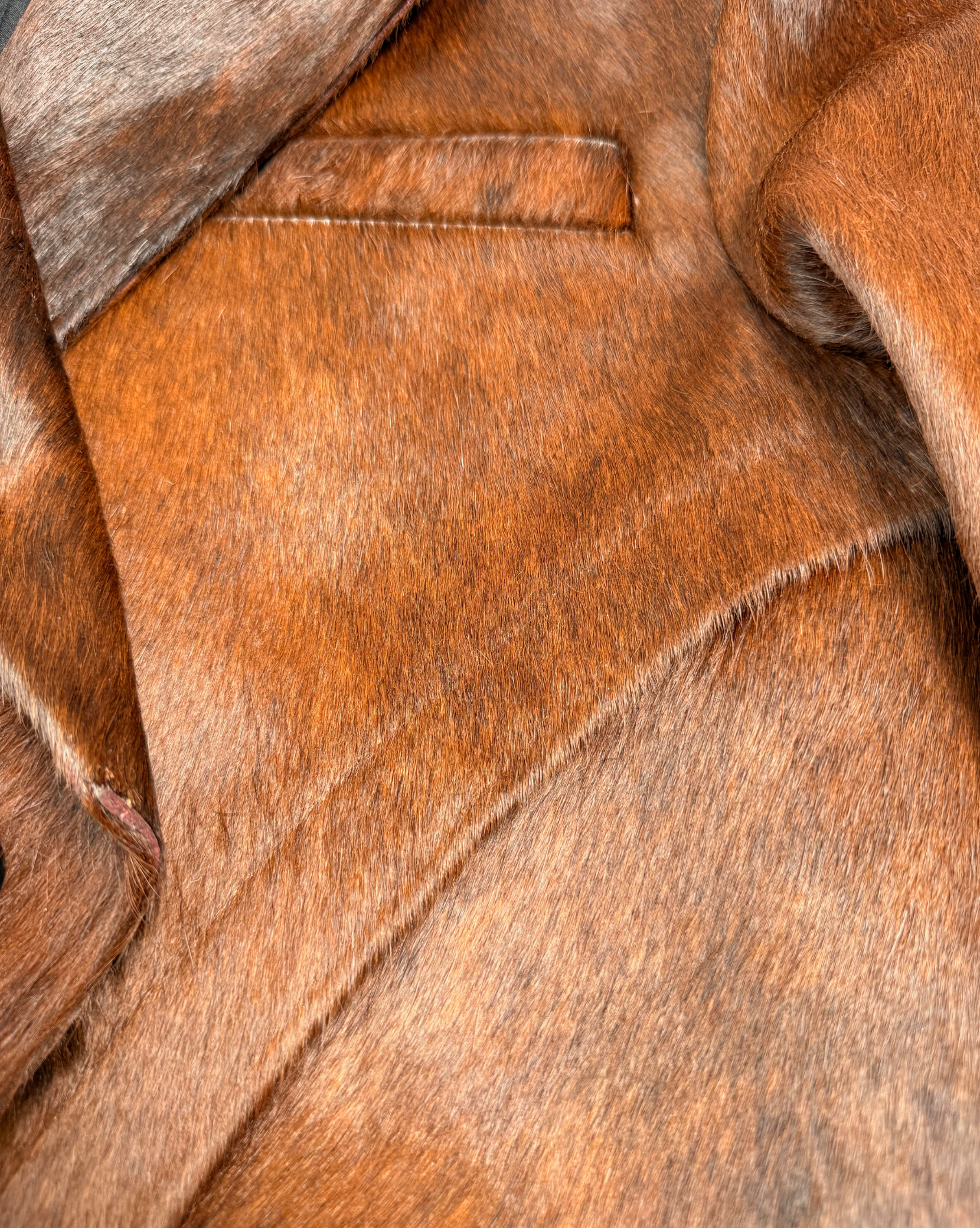 211 COWHIDE BLAZER