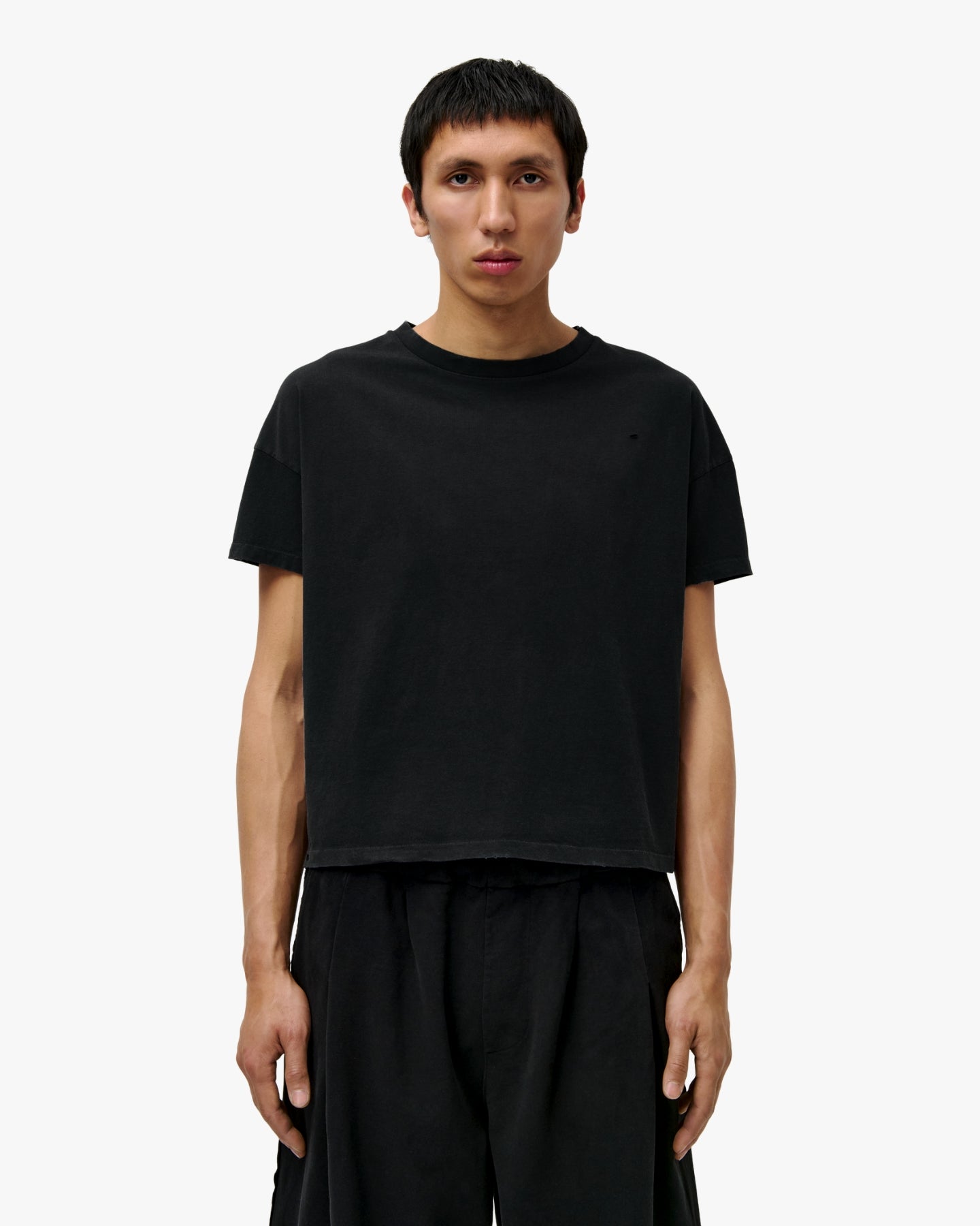 'SOREN' ENTITY AGED SHIRT – WASHED BLACK