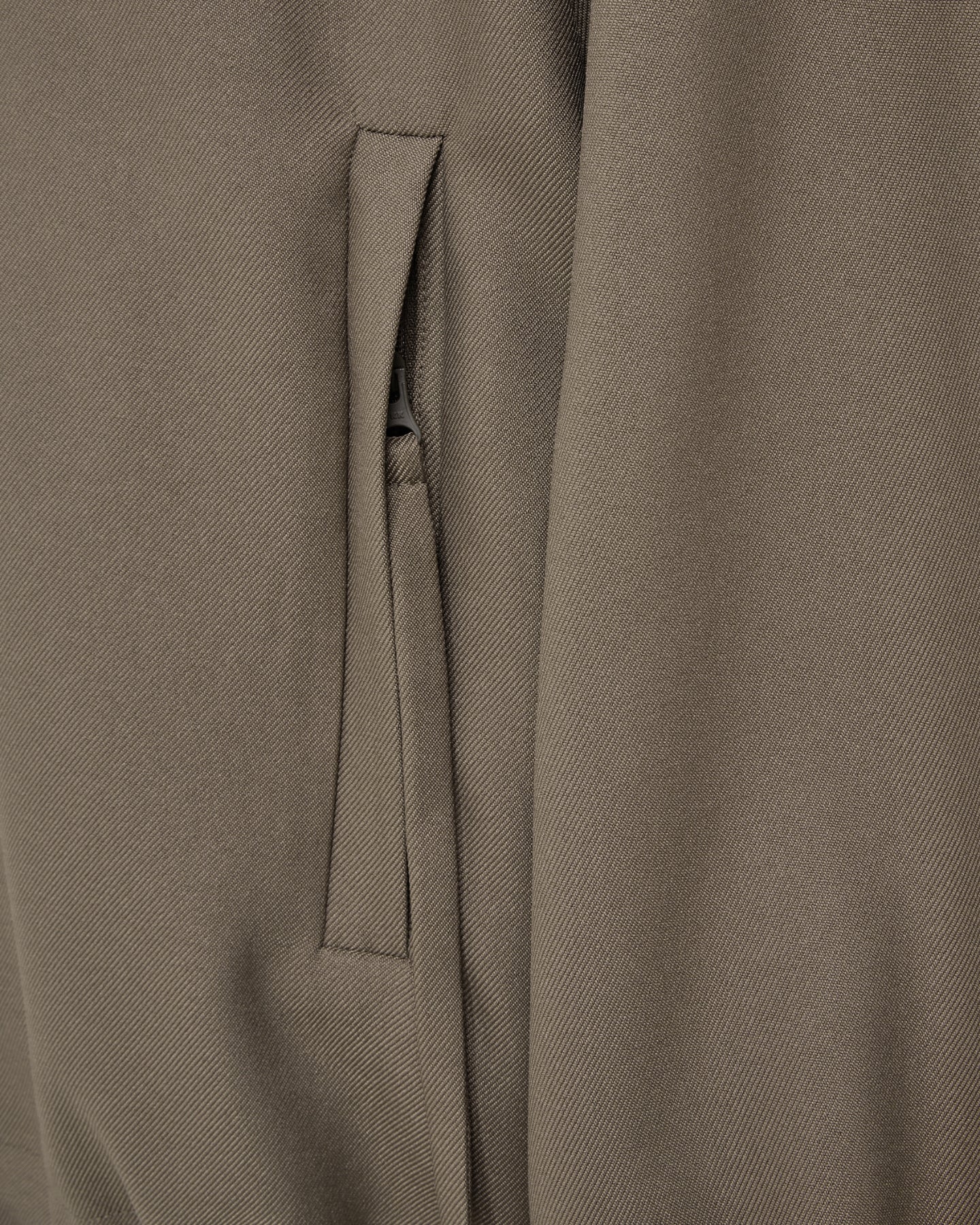 'AMIR' EMBROIDERED TRACK JACKET – TAN