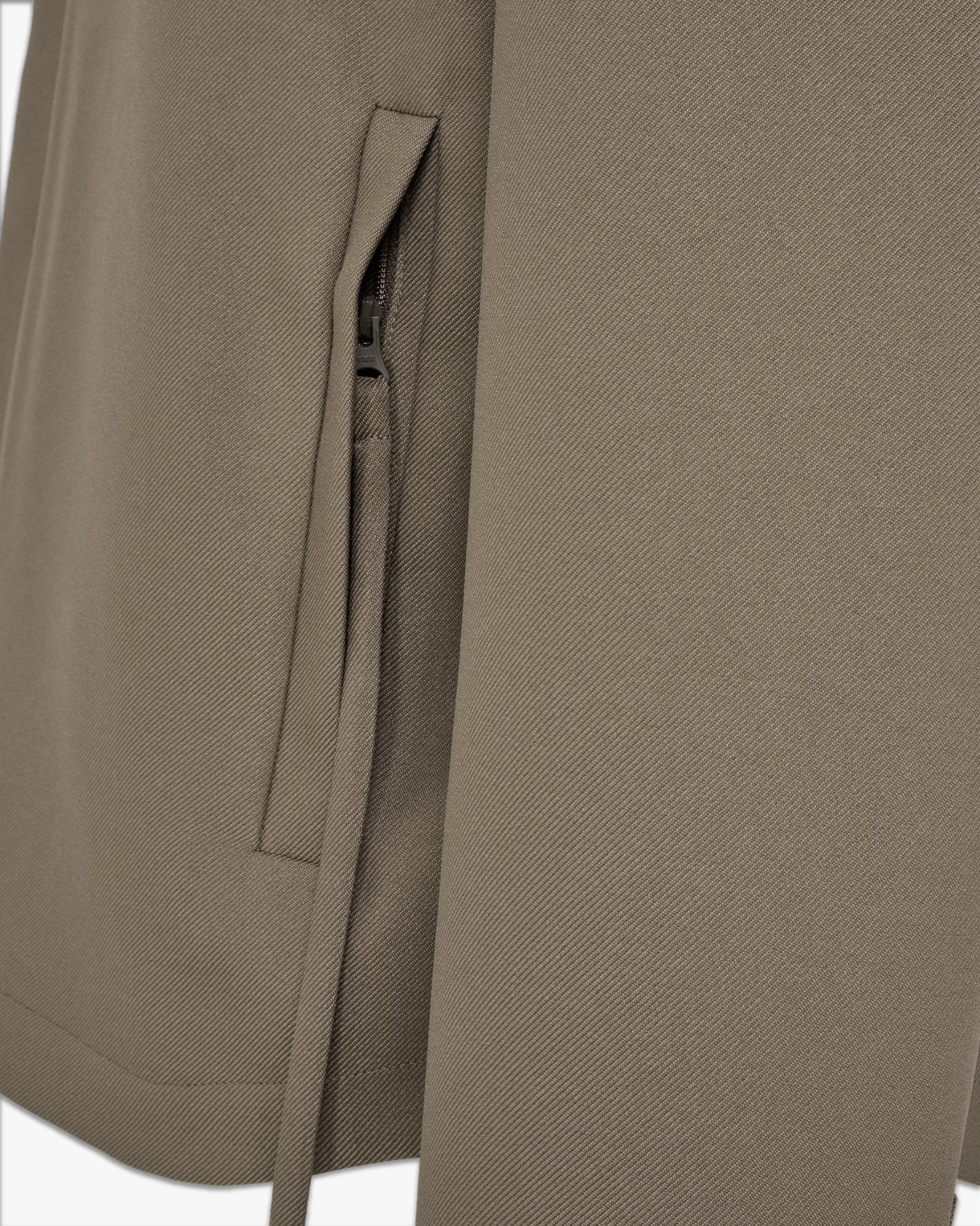 'NURI' EMBROIDERED OVERSHIRT JACKET – TAN