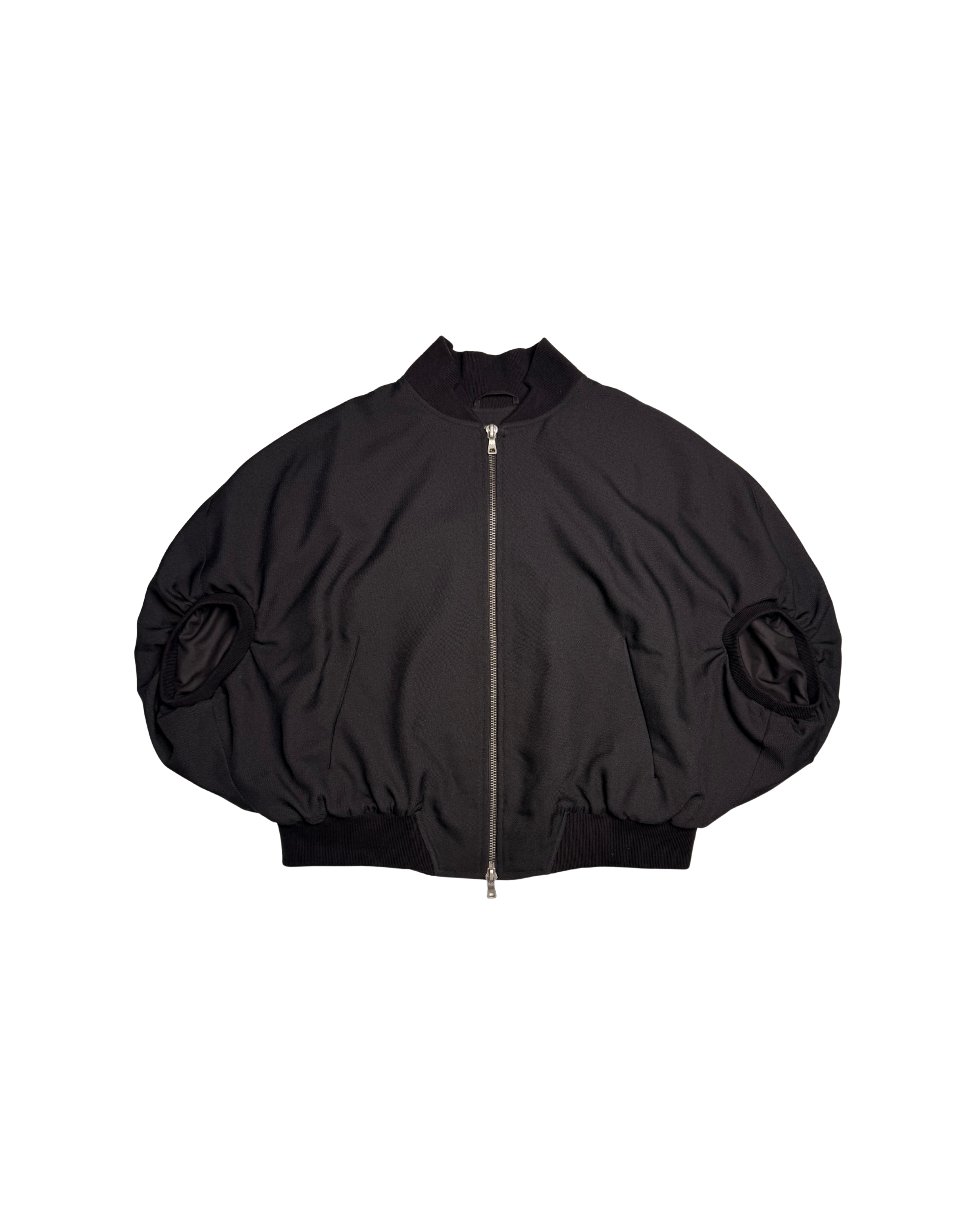 064 BOMBER VEST – BLACK