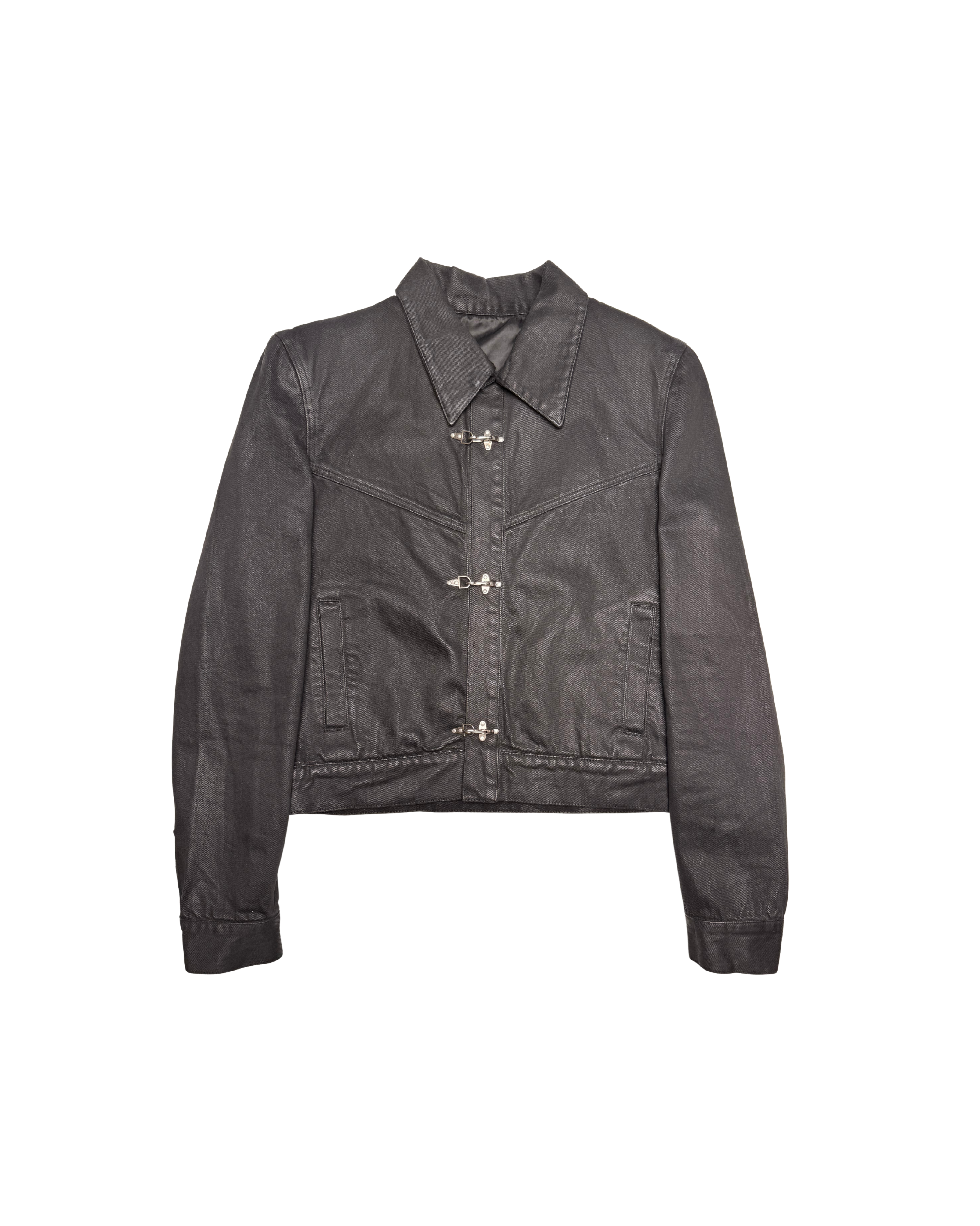 110 WAXED JACKET – BLACK